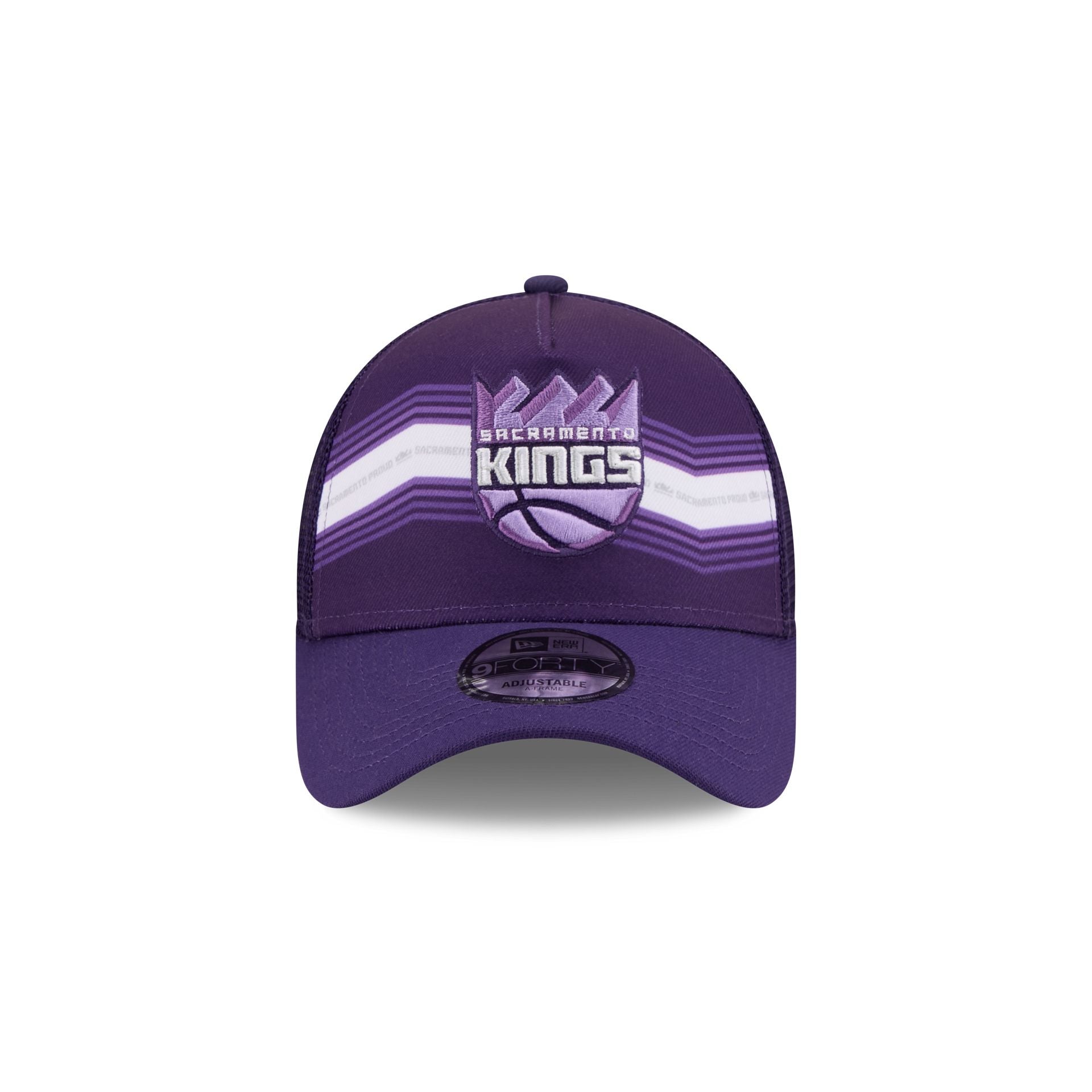 Alternative view of Sacramento Kings 2025 City Edition 9Forty A-Frame Trucker Hat