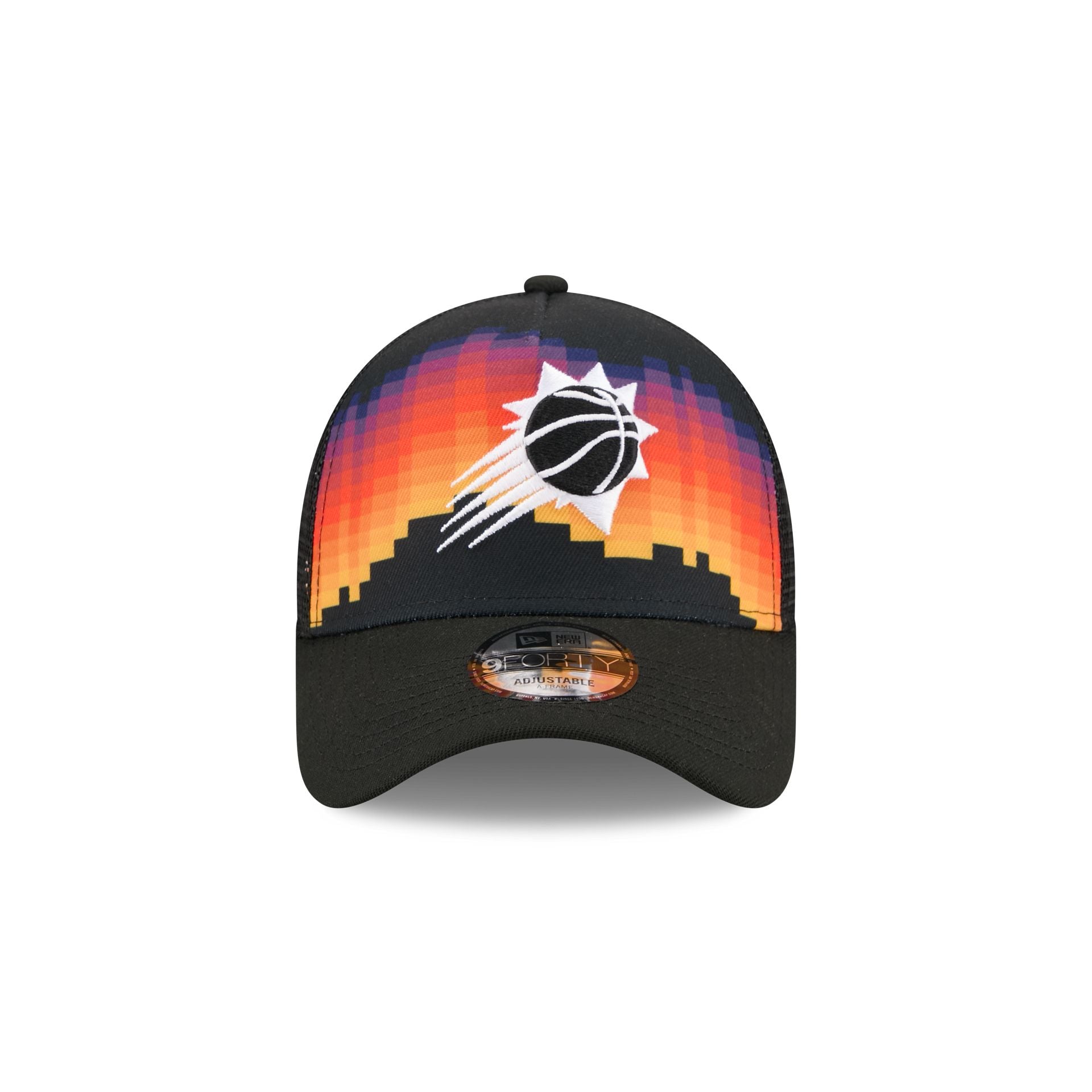 Alternative view of Phoenix Suns 2025 City Edition 9Forty A-Frame Trucker Hat