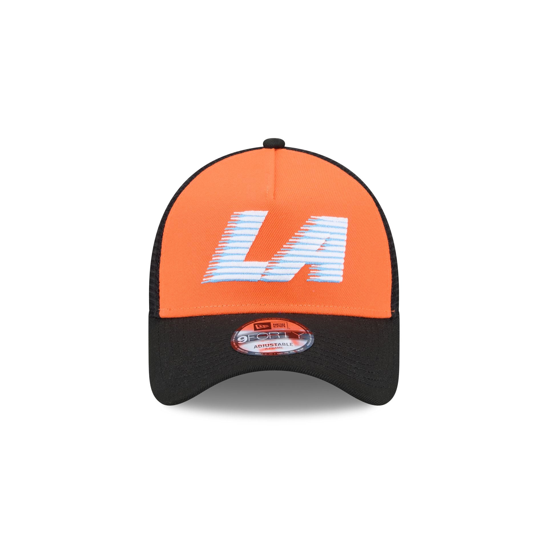 Alternative view of Los Angeles Clippers 2025 City Edition 9Forty A-Frame Trucker Hat