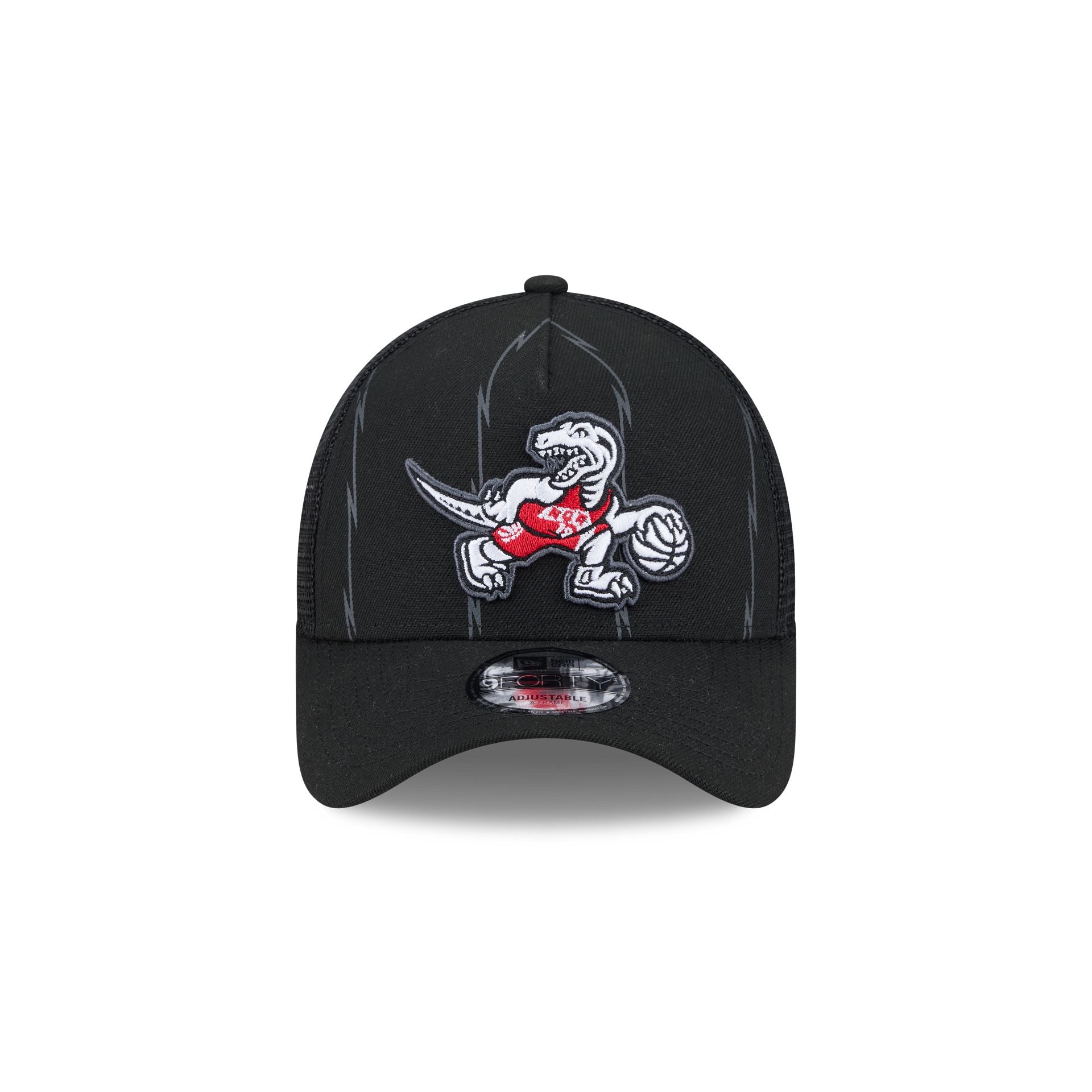 Alternative view of Toronto Raptors 2025 City Edition 9Forty A-Frame Trucker Hat