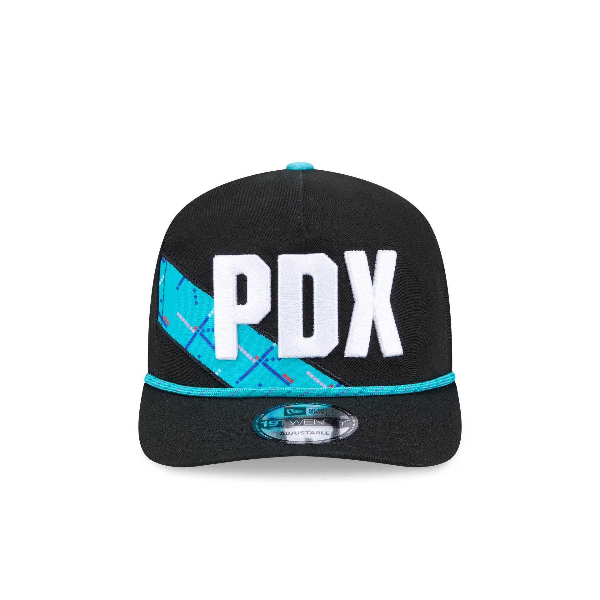Alternative view of Portland Trail Blazers 2025 City Edition 19Twenty Adjustable Hat