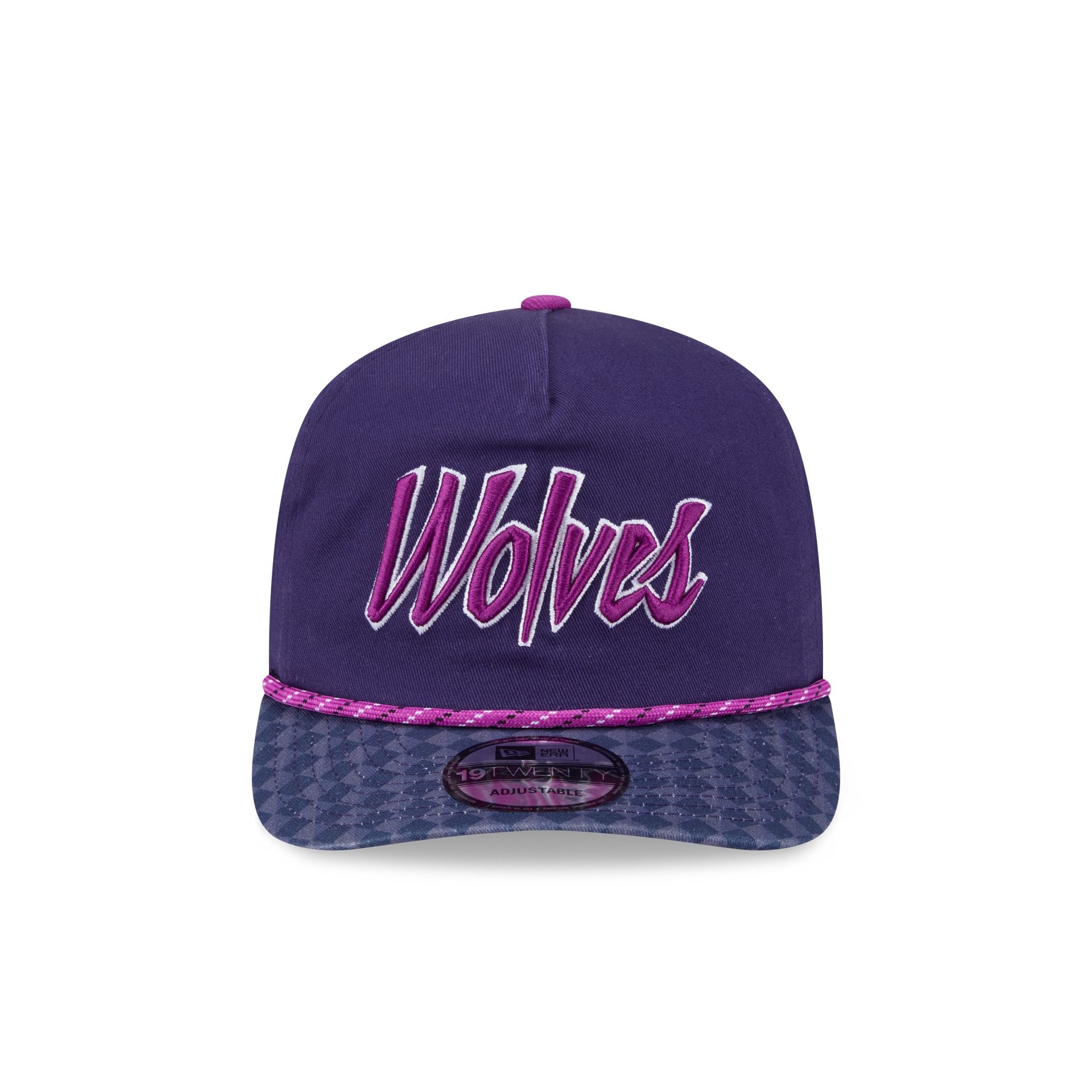 Alternative view of Minnesota Timberwolves 2025 City Edition 19Twenty Adjustable Hat