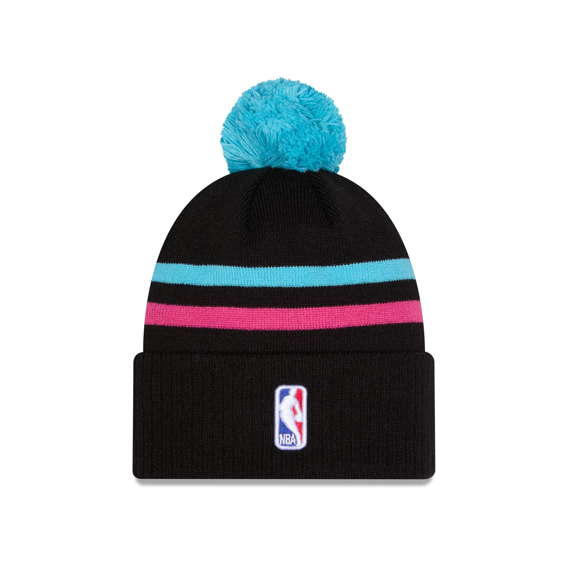 Alternative view of Miami Heat 2025 City Edition Pom Knit Hat