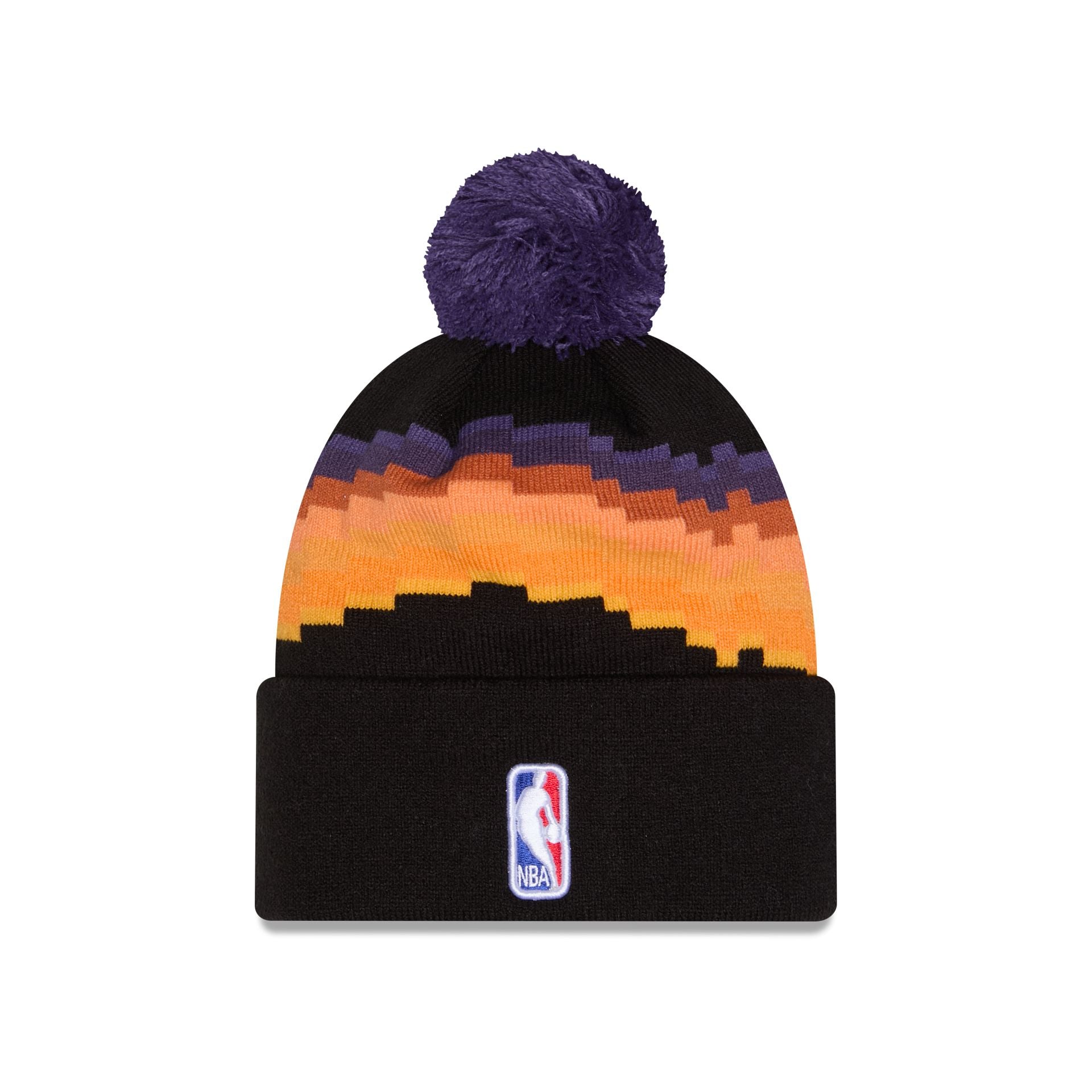 Alternative view of Phoenix Suns 2025 City Edition Pom Knit Hat