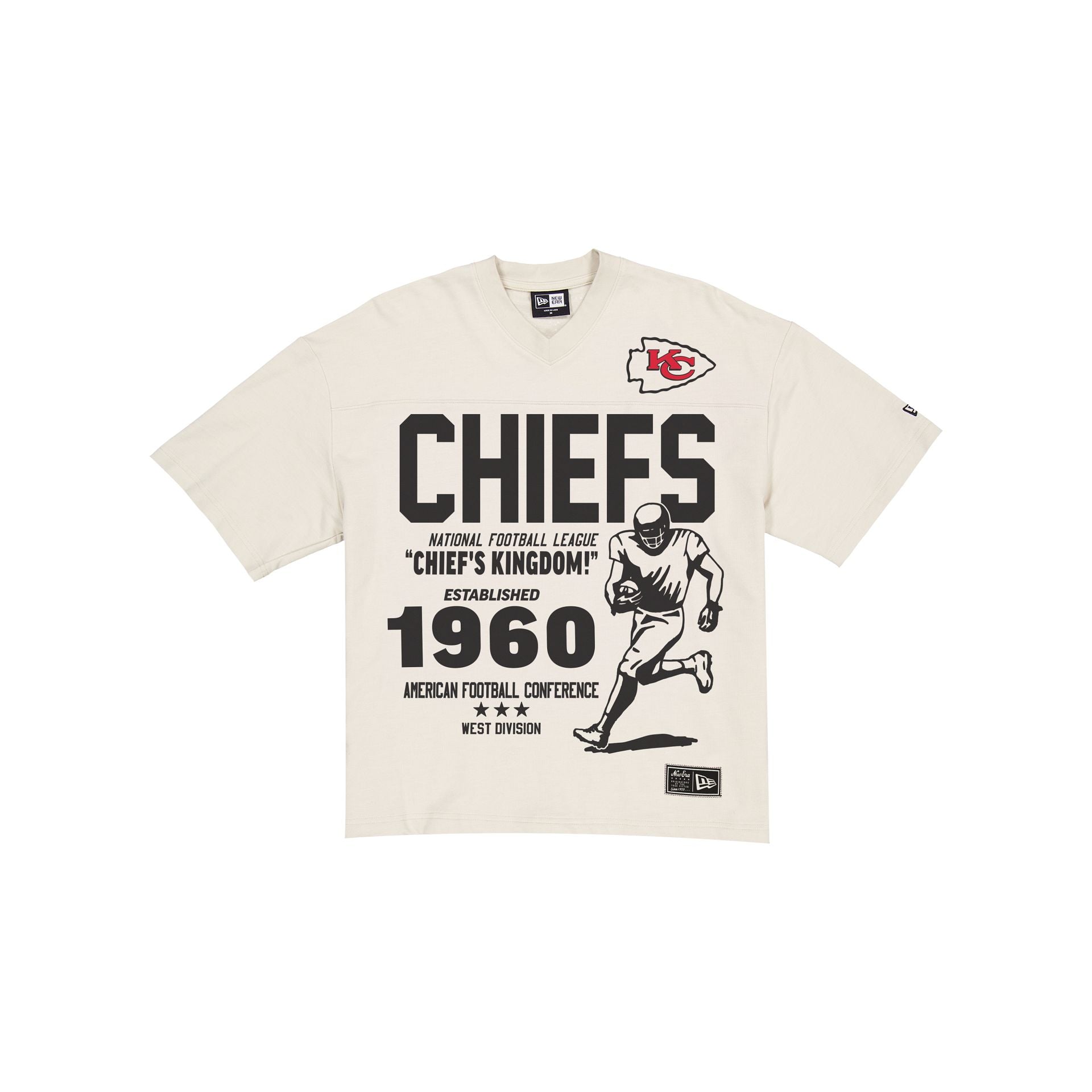 Kansas City Chiefs Throwback Prep Stone T-Shirt