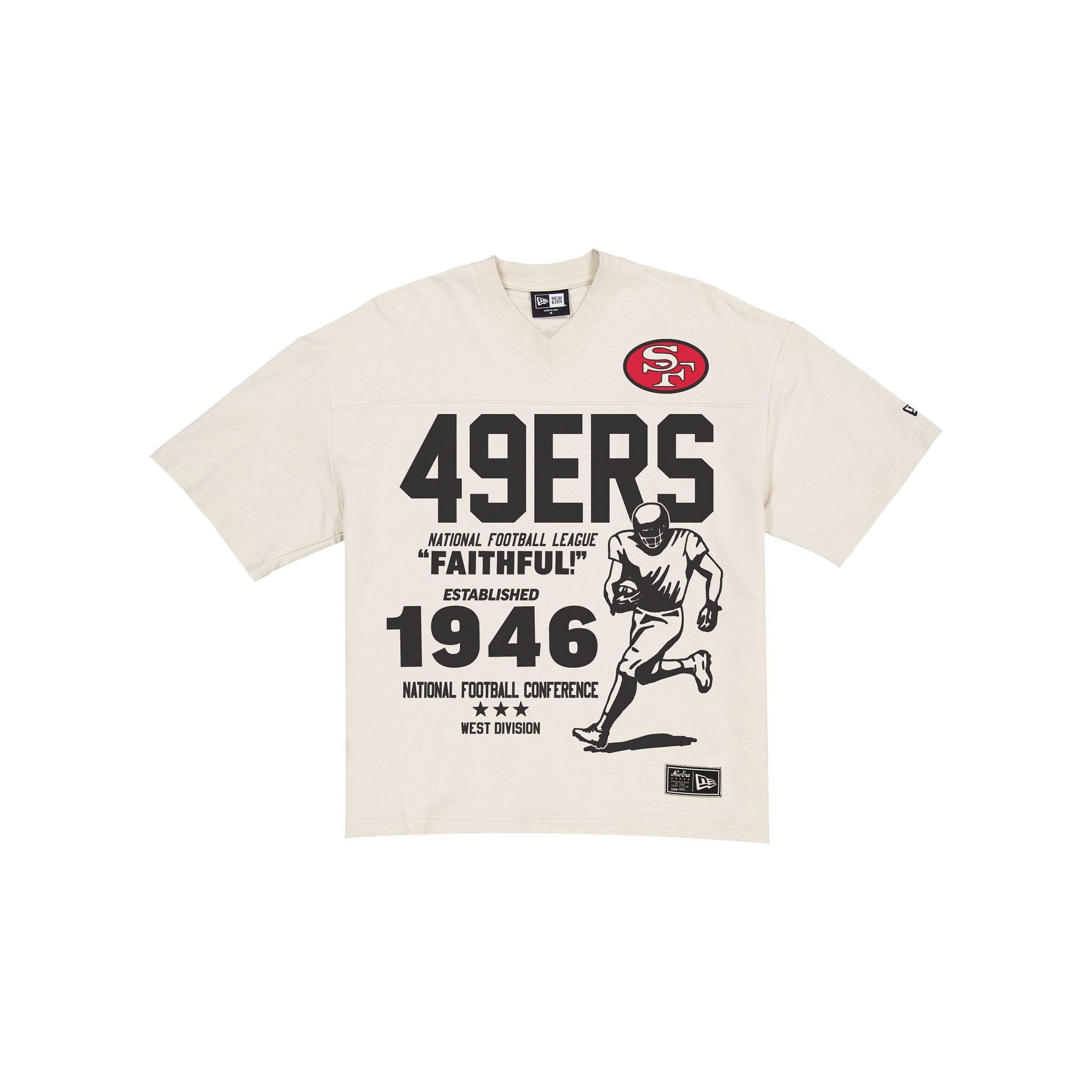 San Francisco 49Ers Throwback Prep Stone T-Shirt