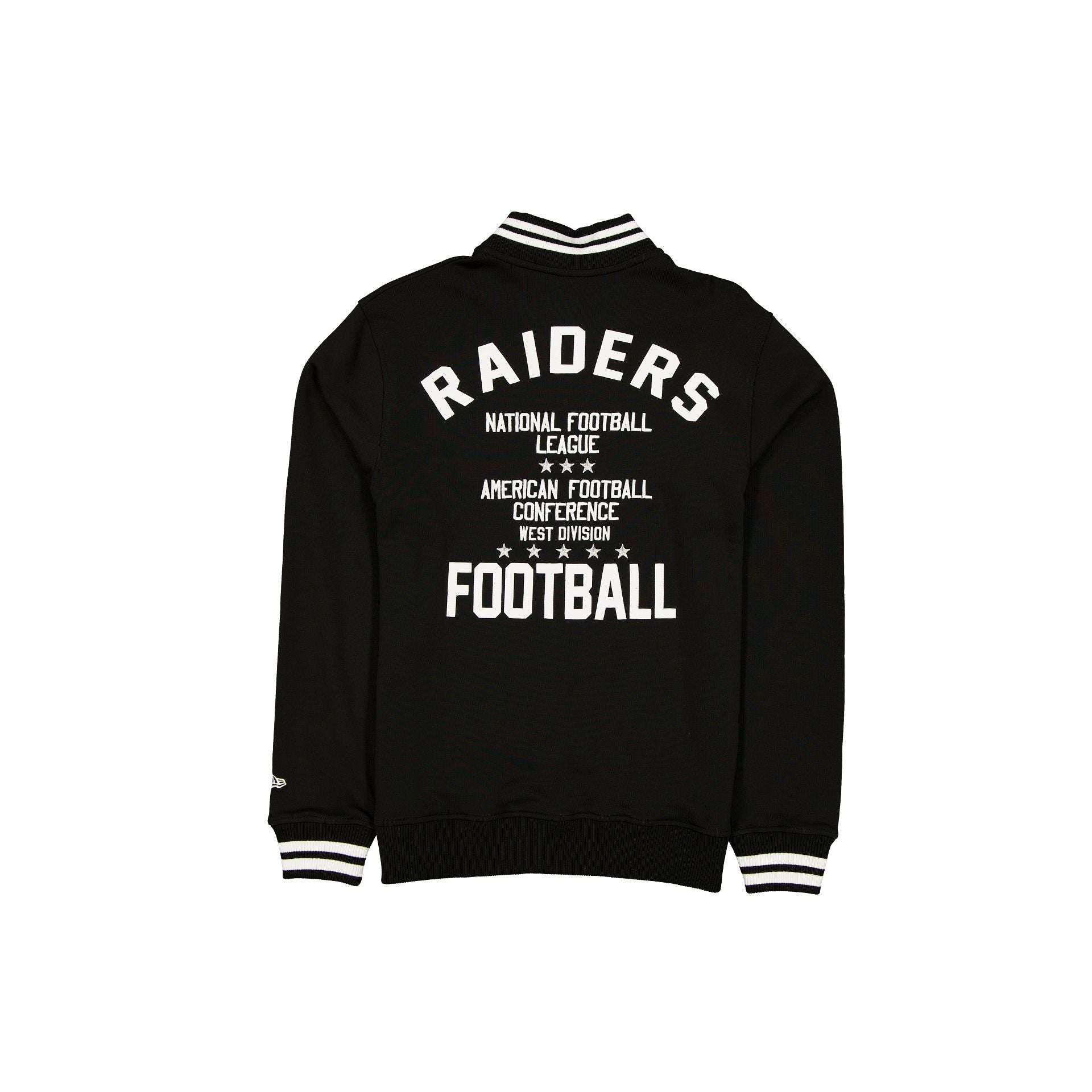 Alternative view of Las Vegas Raiders Throwback Prep Quarter Zip