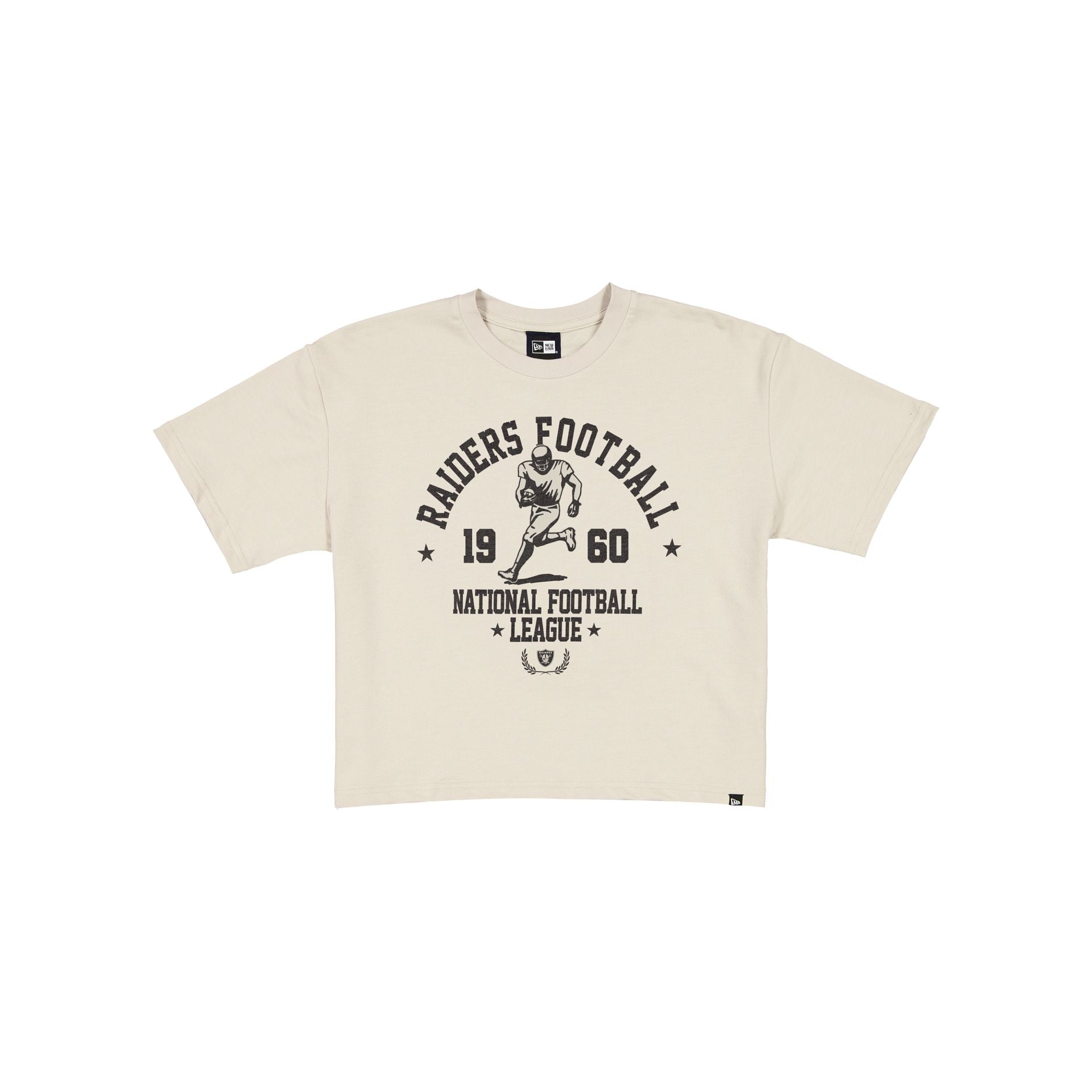 Las Vegas Raiders Throwback Prep Stone Women's Cropped T-Shirt