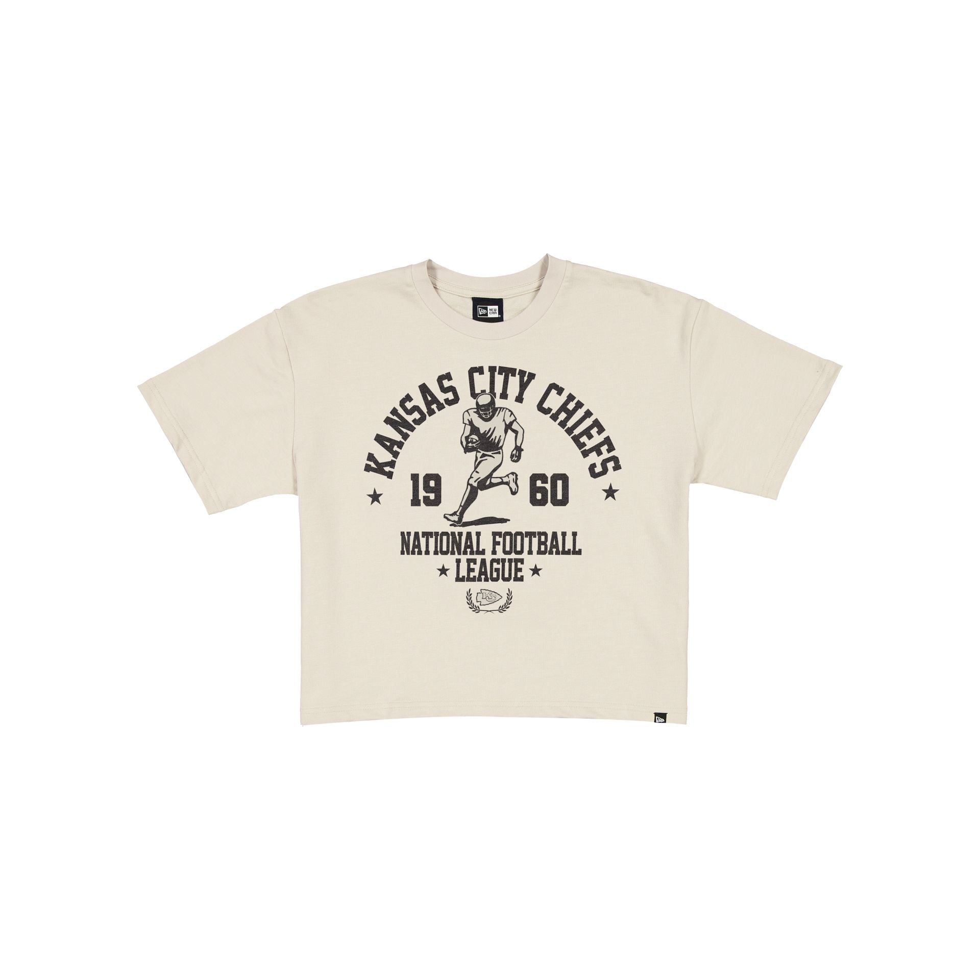 Kansas City Chiefs Throwback Prep Stone Women's Cropped T-Shirt