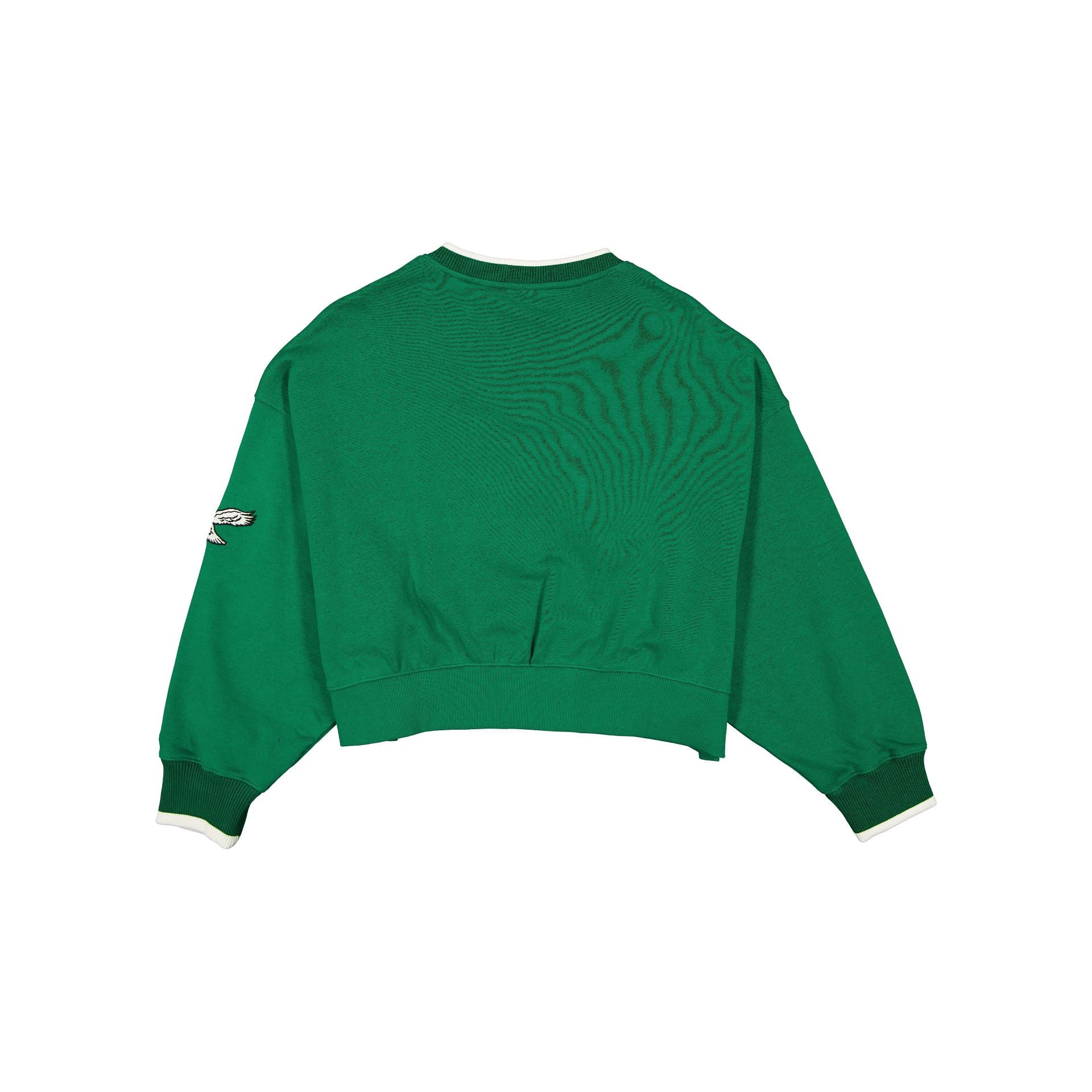 Alternative view of Philadelphia Eagles Throwback Prep Women's Cropped Crewneck