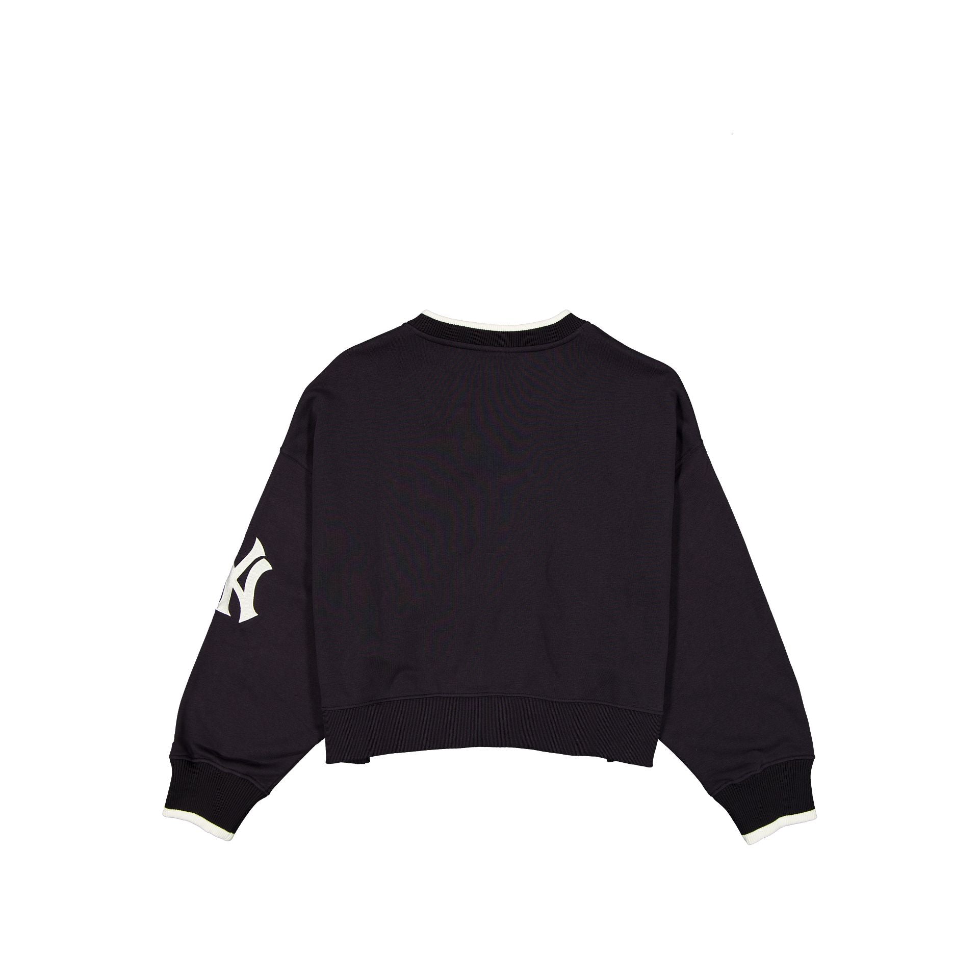 Alternative view of New York Yankees Throwback Prep Women's Cropped Crewneck