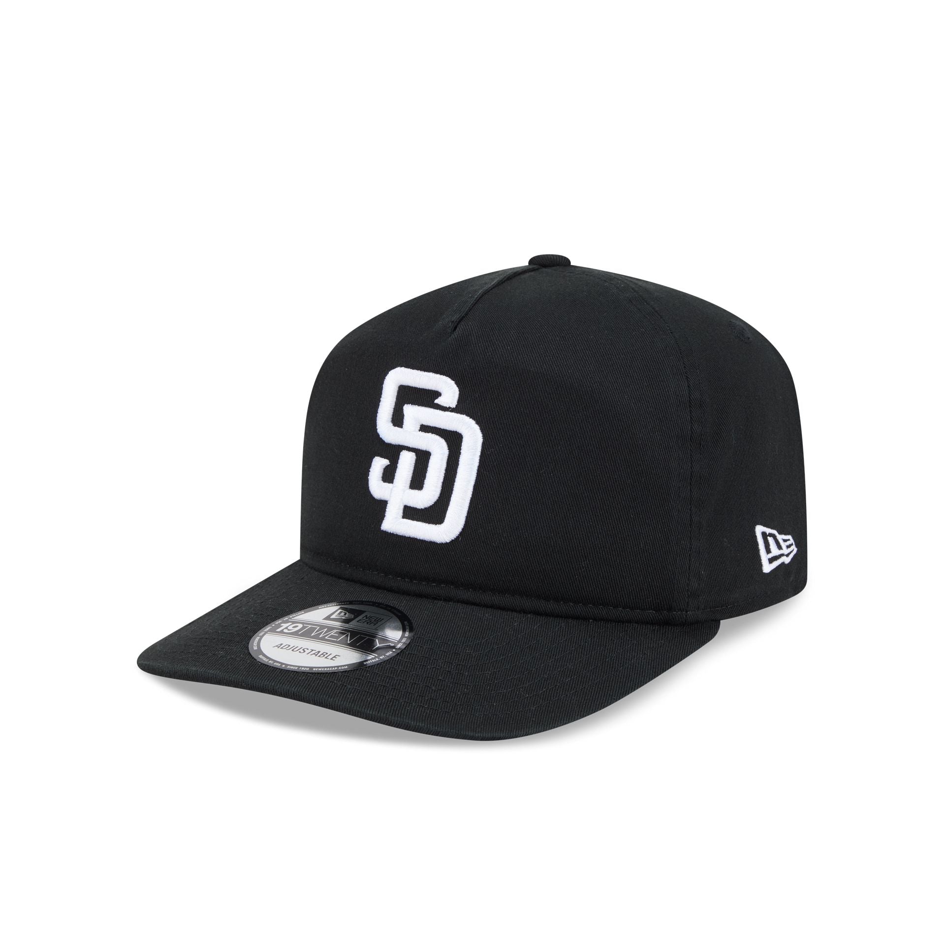 San Diego Padres Black And White 19Twenty Snapback Hat