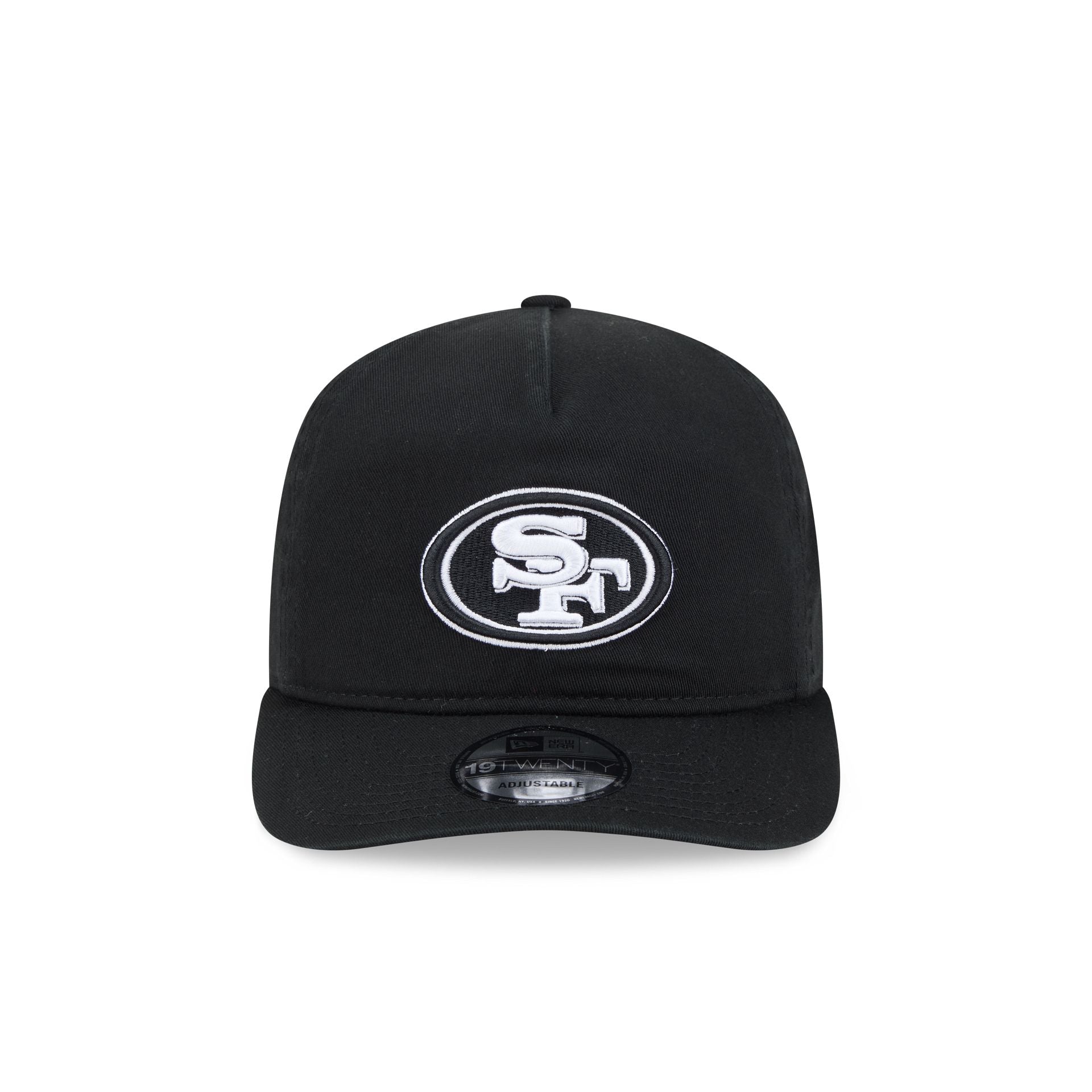 Alternative view of San Francisco 49Ers Black And White 19Twenty Snapback Hat