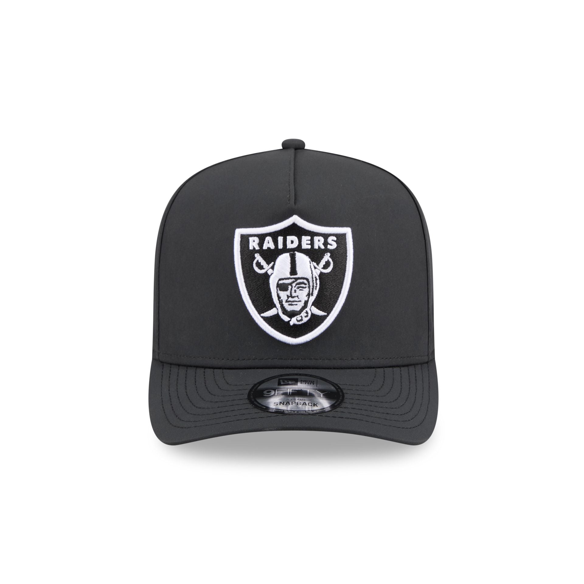 Alternative view of Las Vegas Raiders Gore-Tex Black 9Fifty A-Frame Snapback Hat