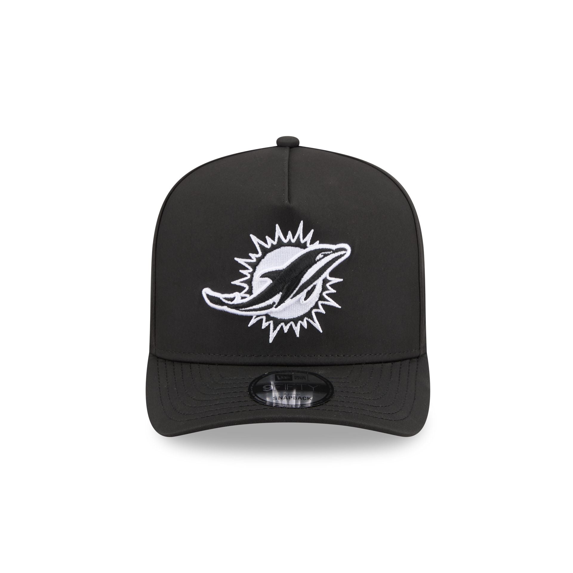 Alternative view of Miami Dolphins Gore-Tex Black 9Fifty A-Frame Snapback Hat