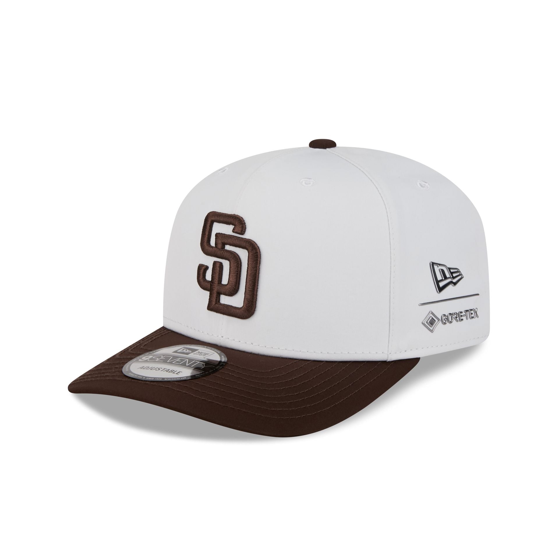 San Diego Padres Gore-Tex White 9Seventy Stretch-Snap Hat