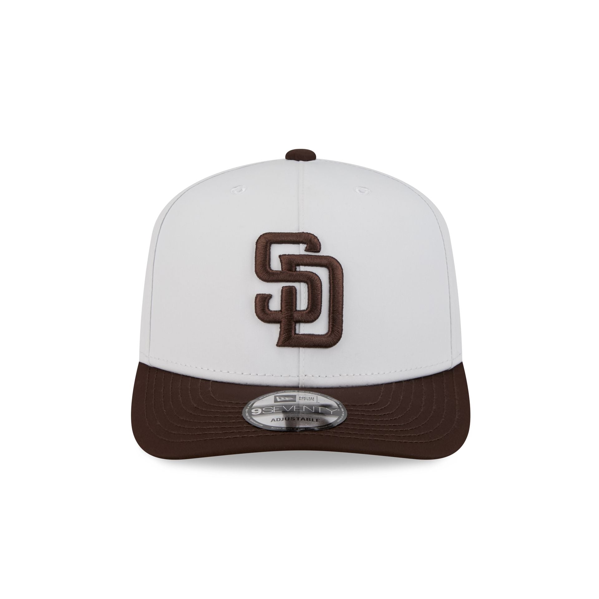 Alternative view of San Diego Padres Gore-Tex White 9Seventy Stretch-Snap Hat