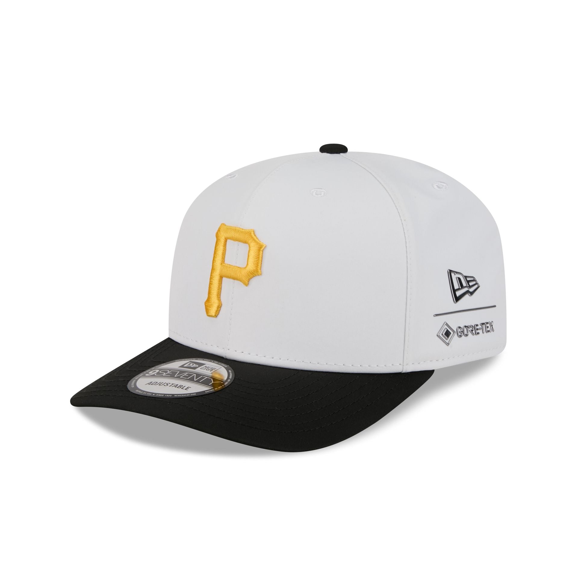 Pittsburgh Pirates Gore-Tex White 9Seventy Stretch-Snap Hat