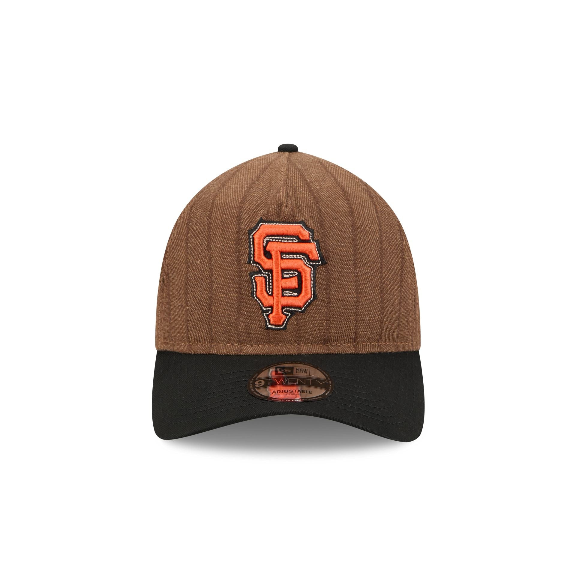 Alternative view of San Francisco Giants Three Looms Wool Pinstripe 9Twenty A-Frame Adjustable Hat