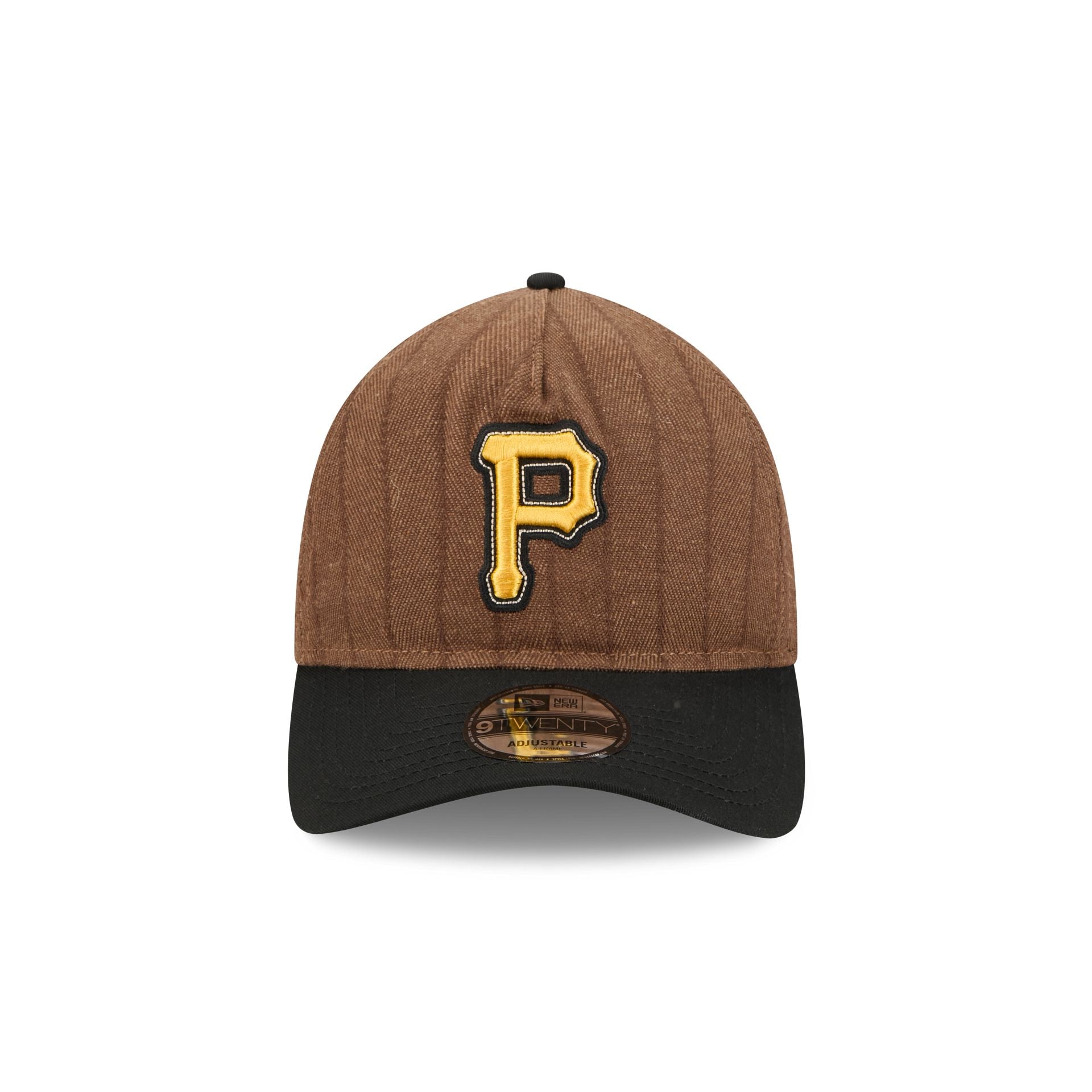 Alternative view of Pittsburgh Pirates Three Looms Wool Pinstripe 9Twenty A-Frame Adjustable Hat