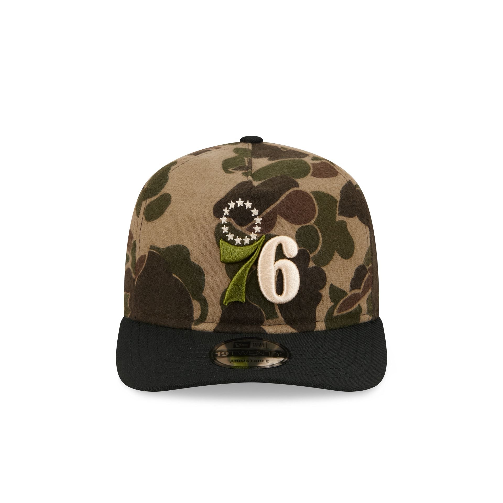 Alternative view of Philadelphia 76Ers Three Looms Wool Duck Camo 19Twenty Adjustable Hat