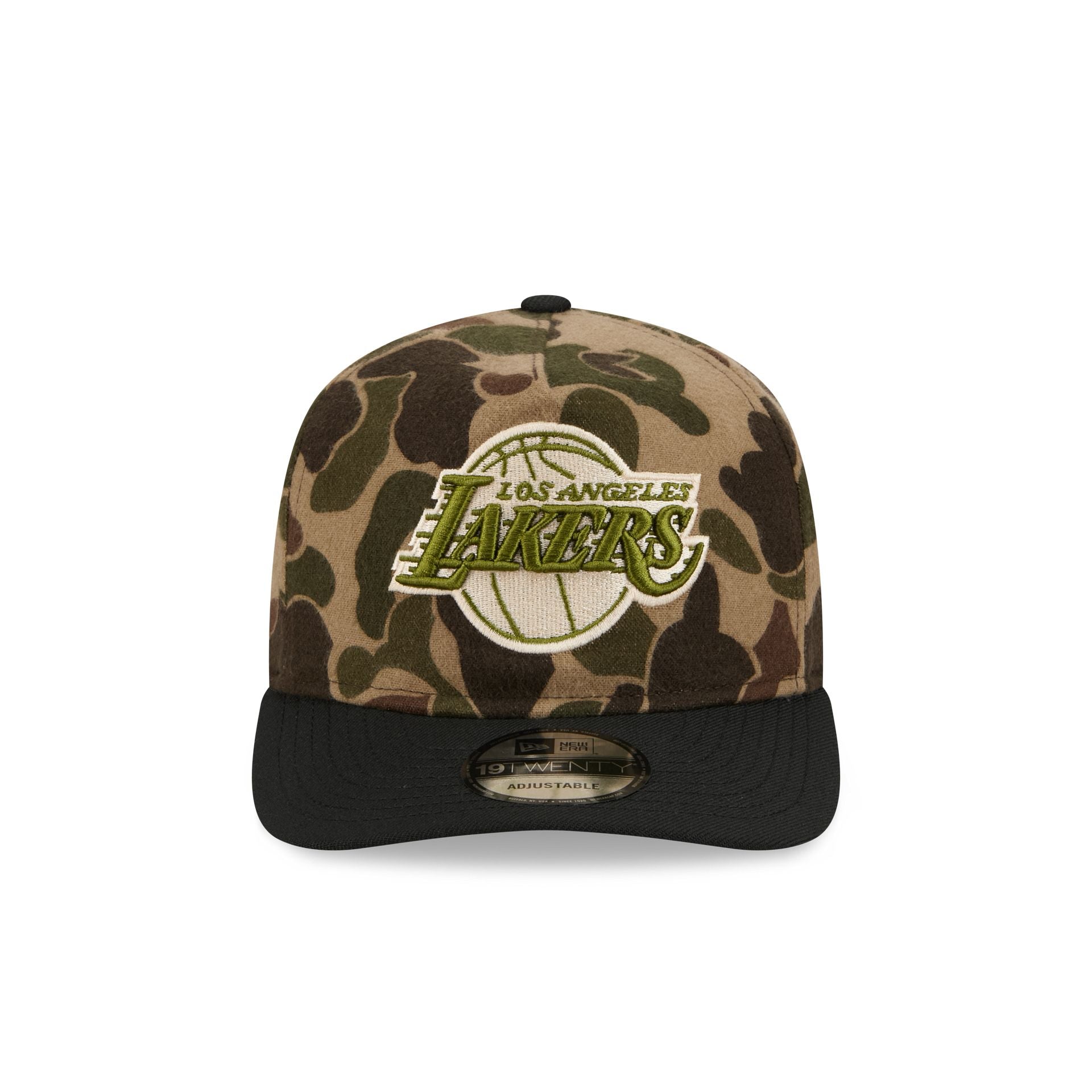 Alternative view of Los Angeles Lakers Three Looms Wool Duck Camo 19Twenty Adjustable Hat