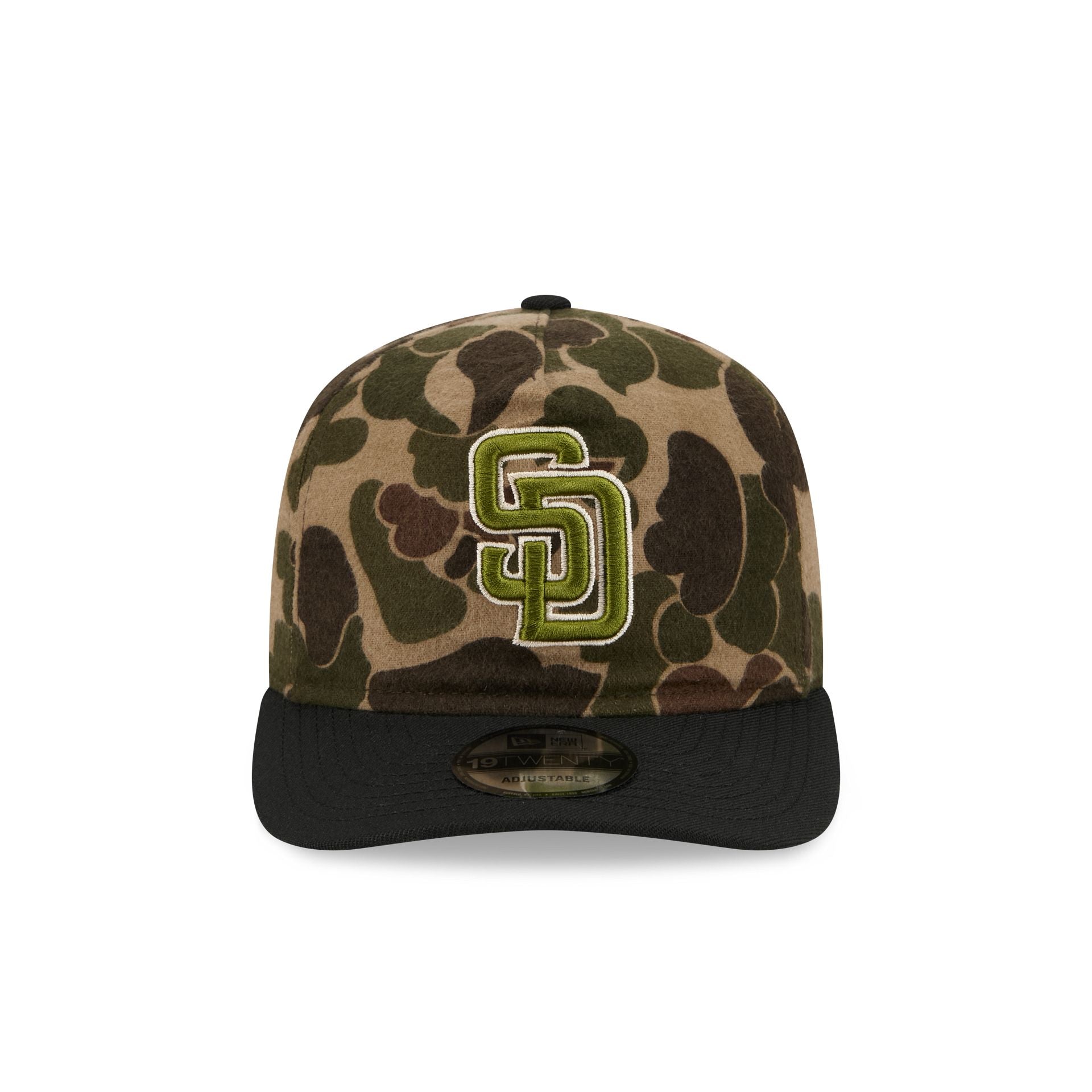 Alternative view of San Diego Padres Three Looms Wool Duck Camo 19Twenty Adjustable Hat