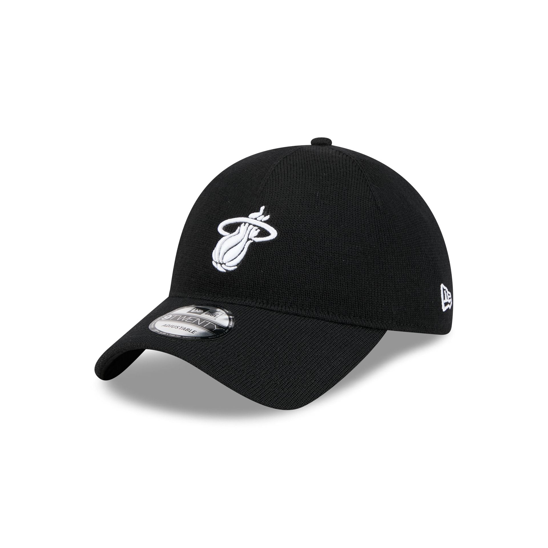 Miami Heat Merino Wool Black 9Twenty Adjustable Hat
