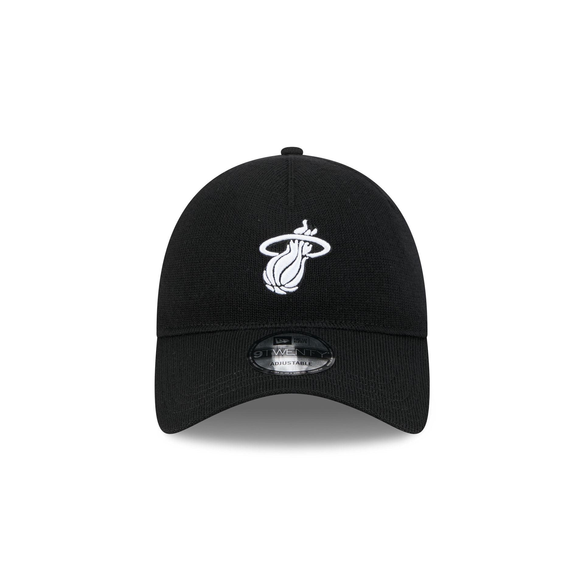 Alternative view of Miami Heat Merino Wool Black 9Twenty Adjustable Hat