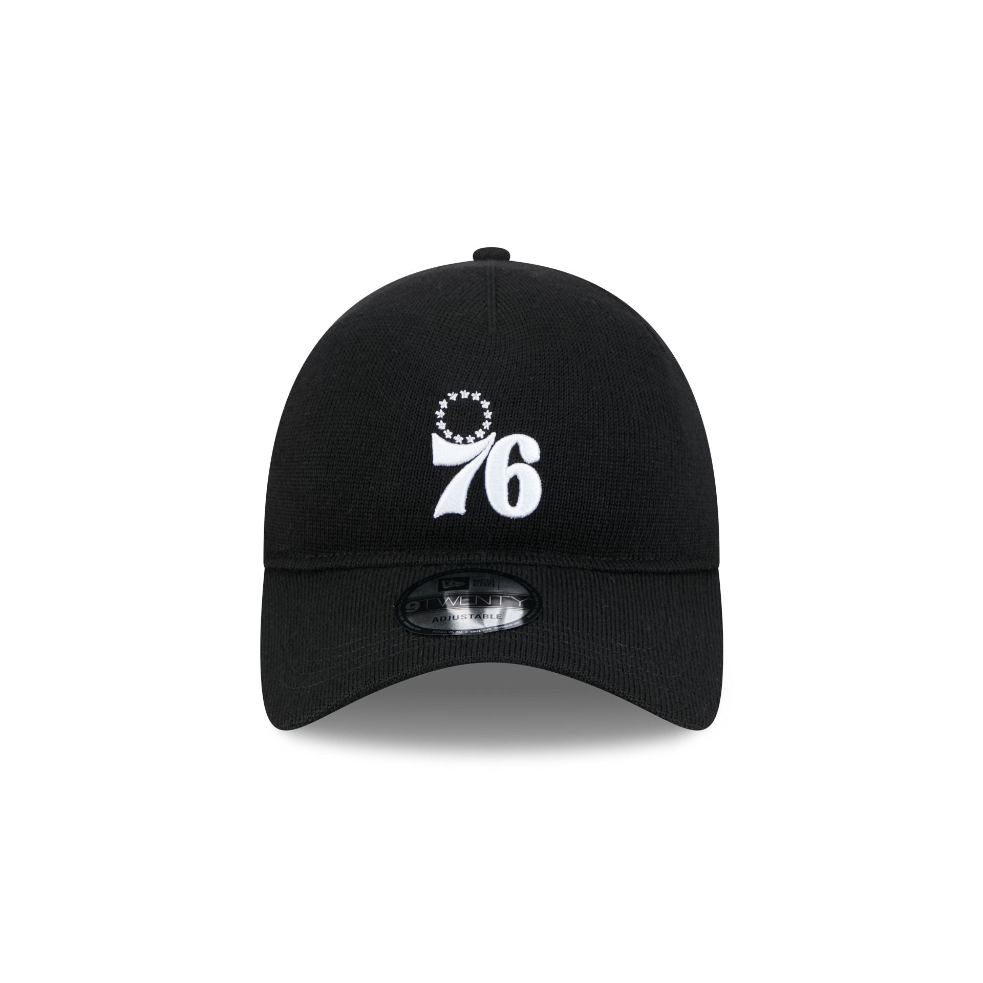 Alternative view of Philadelphia 76Ers Merino Wool Black 9Twenty Adjustable Hat