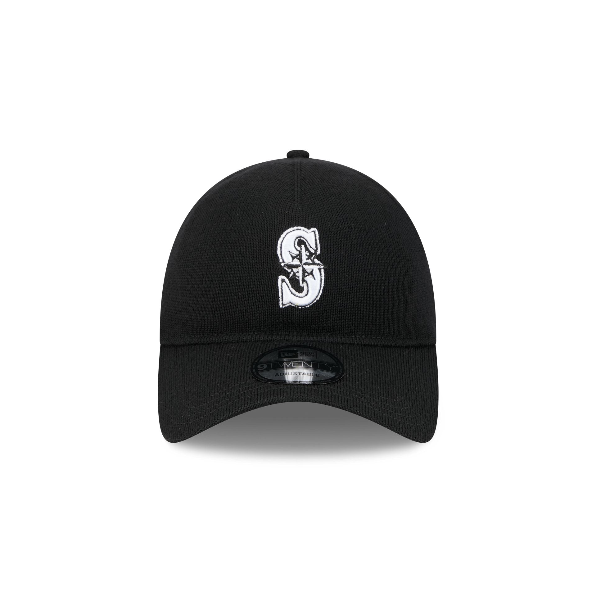 Alternative view of Seattle Mariners Merino Wool Black 9Twenty Adjustable Hat