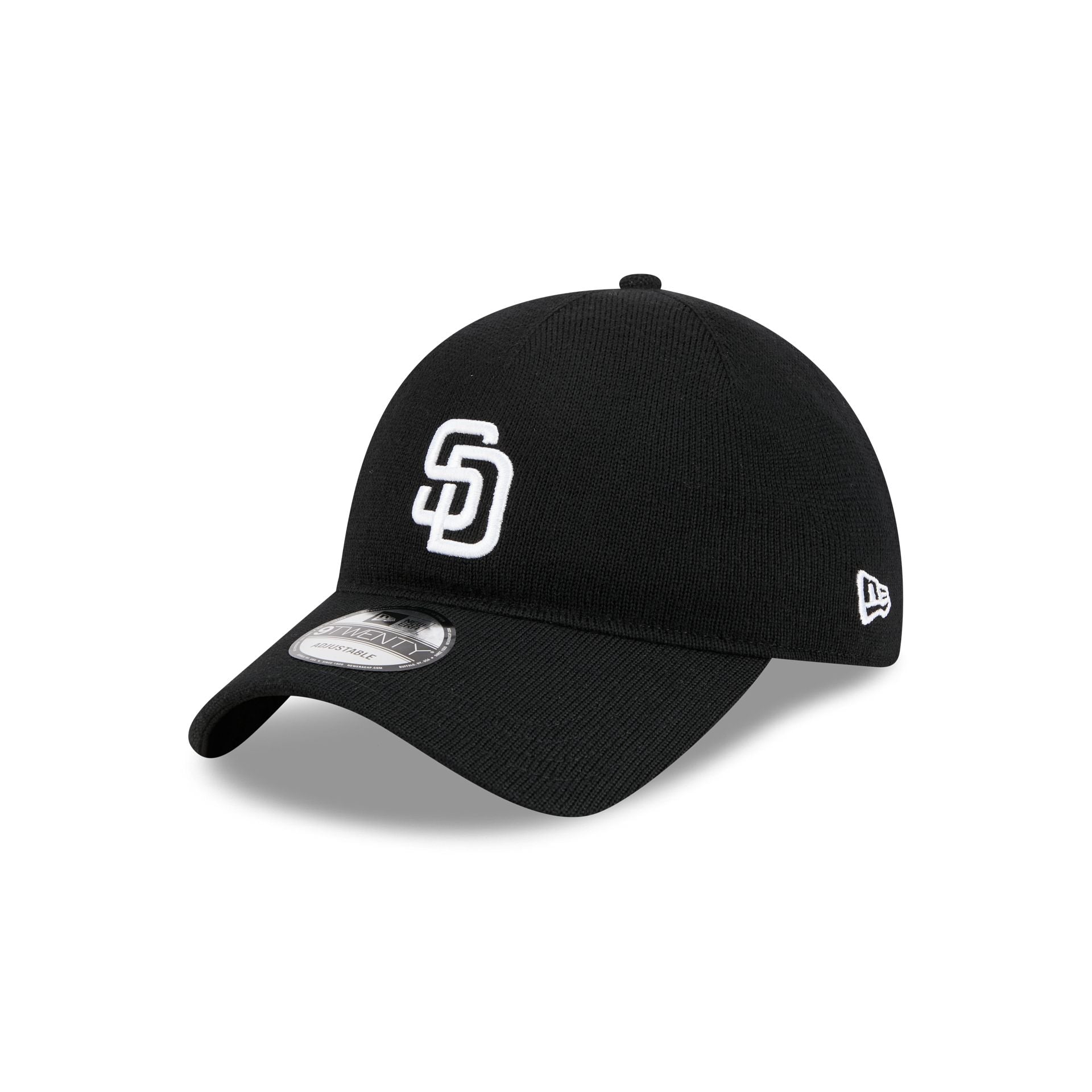 San Diego Padres Merino Wool Black 9Twenty Adjustable Hat