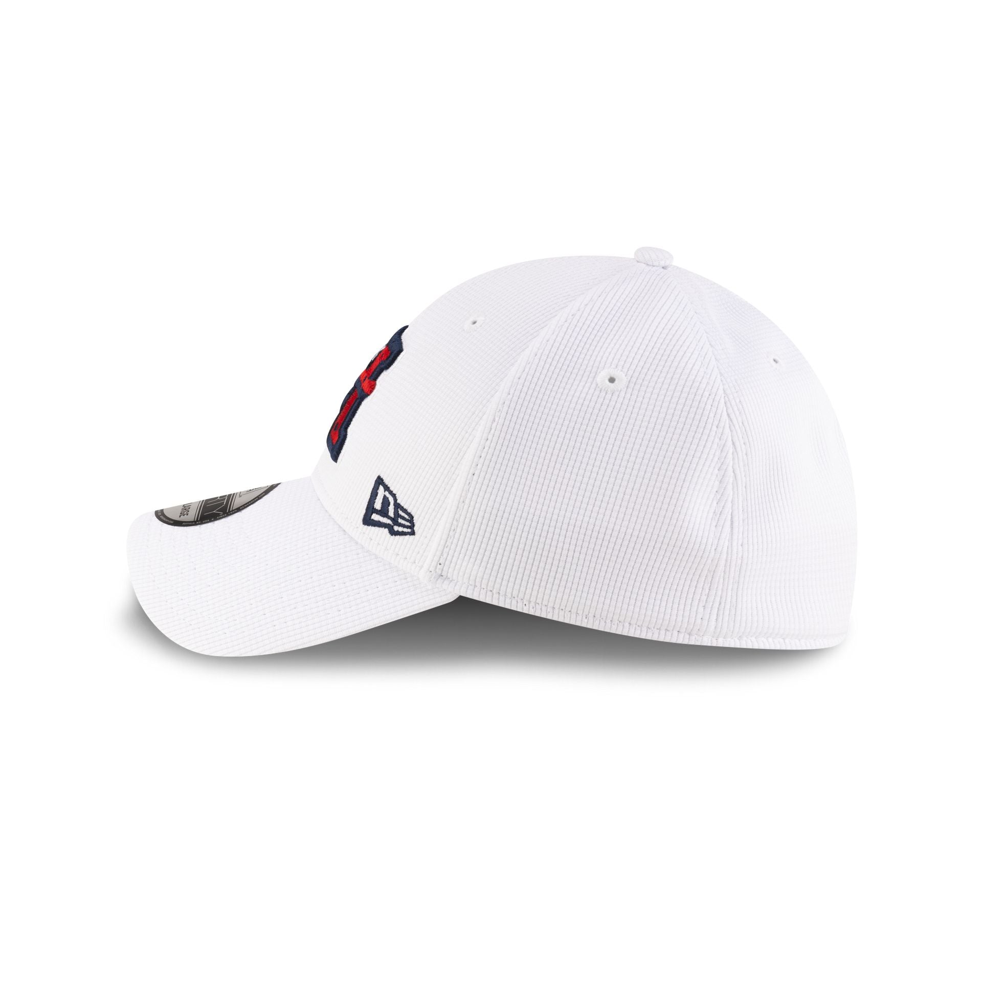 Houston Roughnecks White 39Thirty Stretch Fit Hat - Image 4