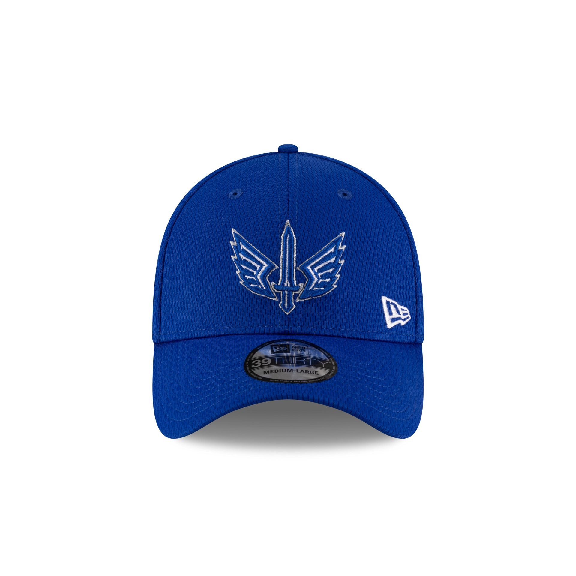 Alternative view of St. Louis Battlehawks Blue 39Thirty Stretch Fit Hat