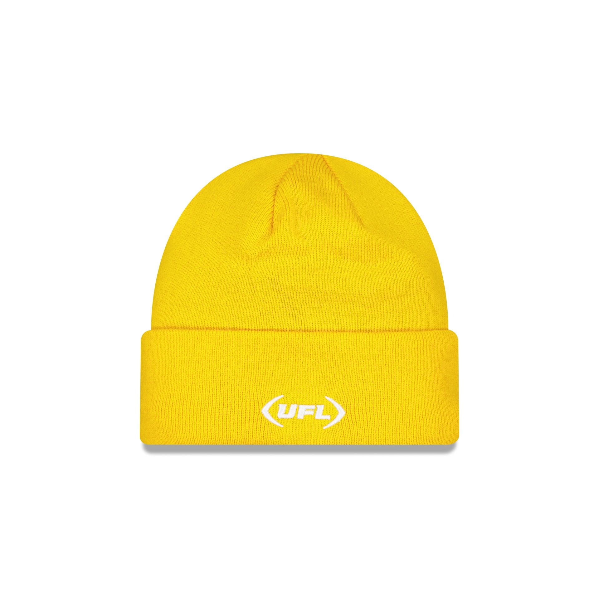 Alternative view of Memphis Showboats Yellow Cuff Knit Beanie