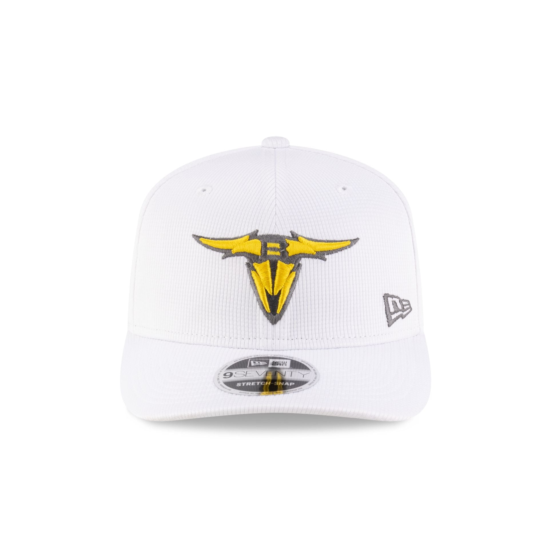 Alternative view of San Antonio Brahmas White 9Seventy Stretch-Snap Hat