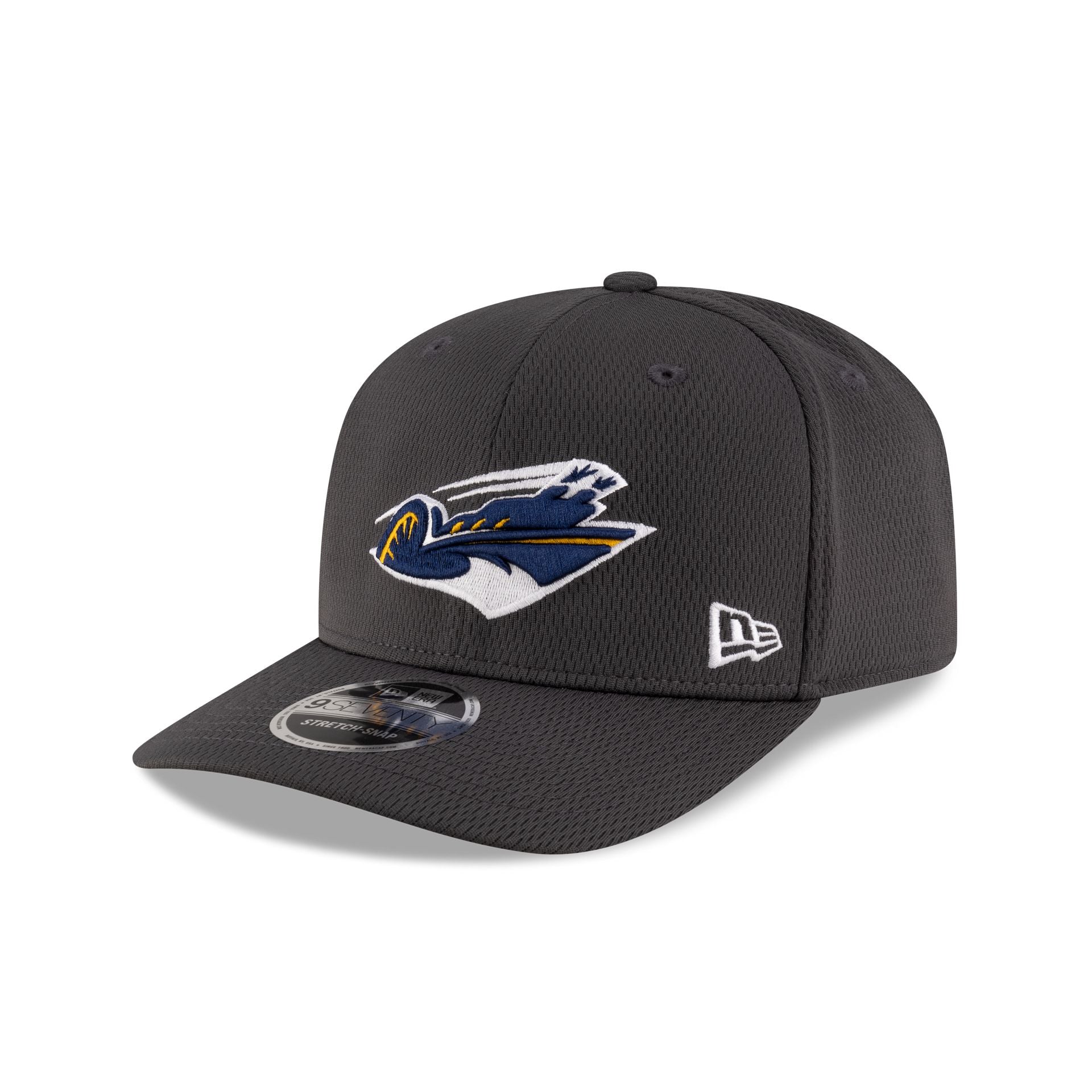 Memphis Showboats Gray 9Seventy Stretch-Snap Hat