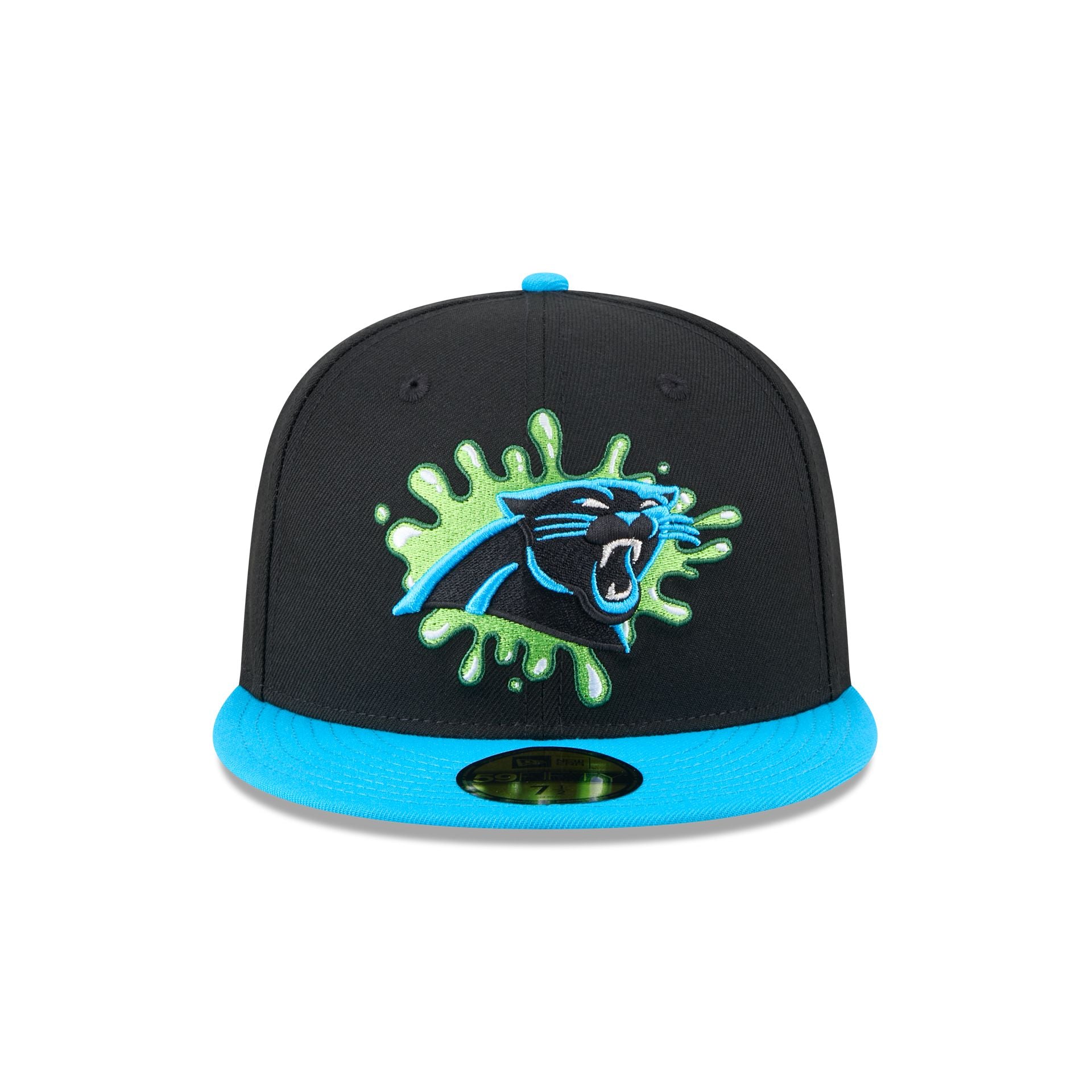 Alternative view of Nickelodeon Slime X Carolina Panthers 59Fifty Fitted Hat
