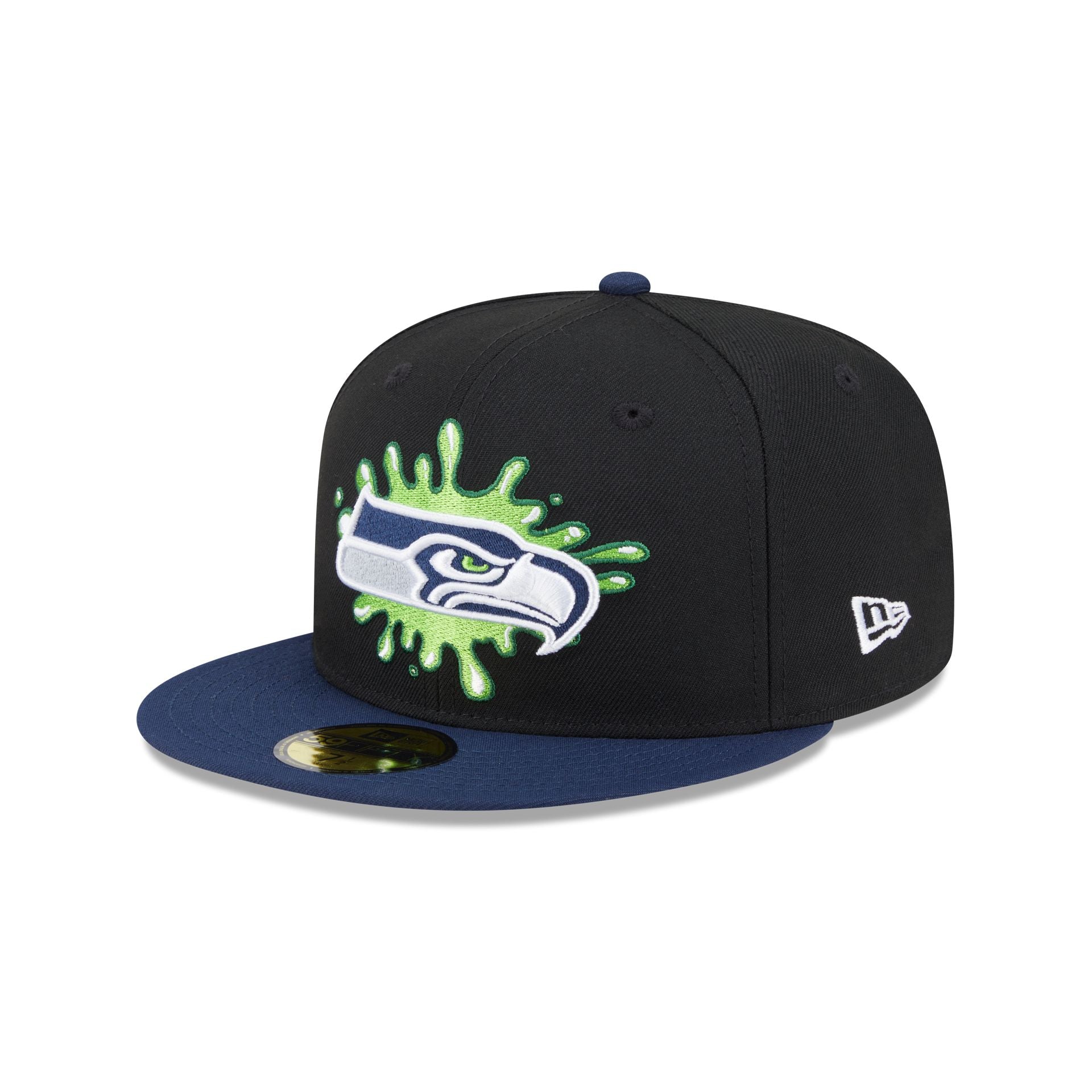 Nickelodeon Slime X Seattle Seahawks 59Fifty Fitted Hat