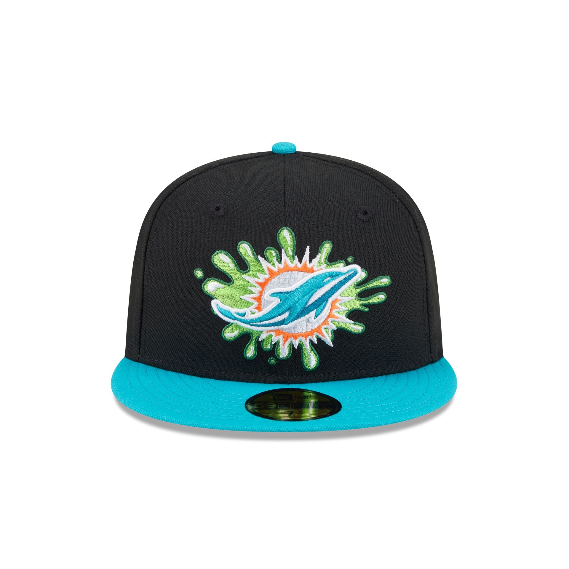 Alternative view of Nickelodeon Slime X Miami Dolphins 59Fifty Fitted Hat