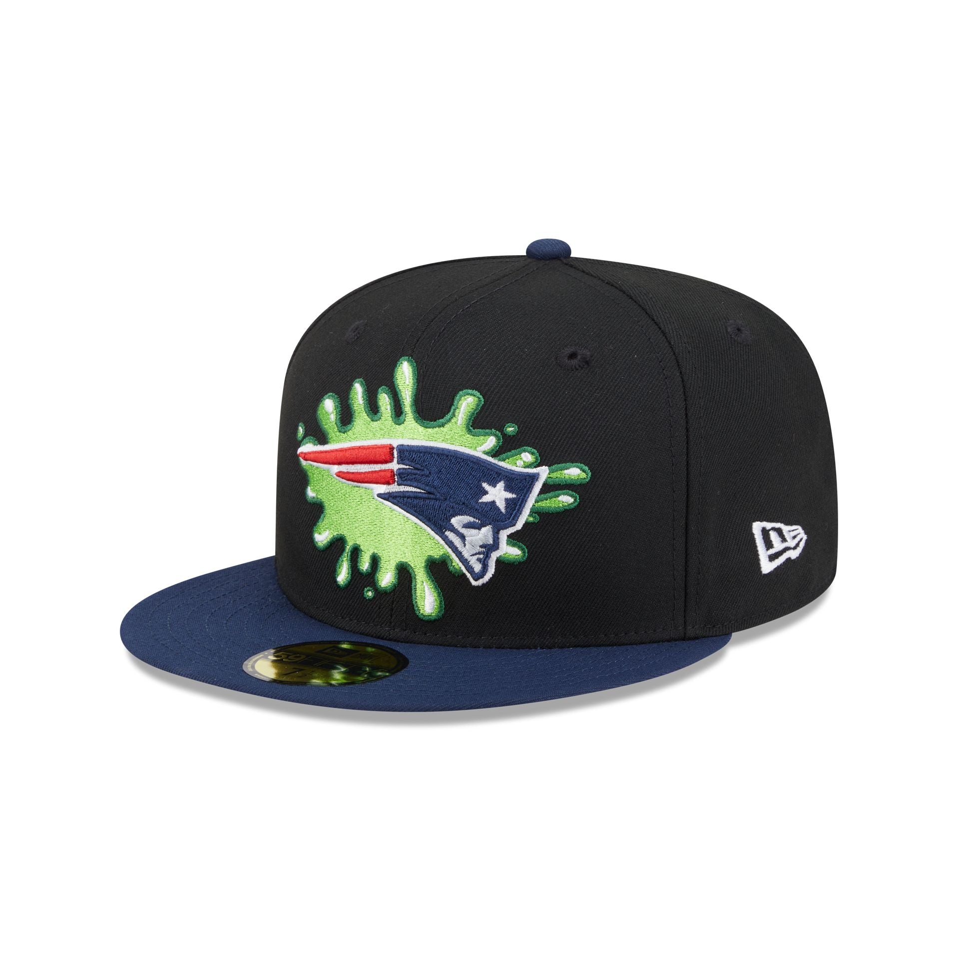 Nickelodeon Slime X New England Patriots 59Fifty Fitted Hat