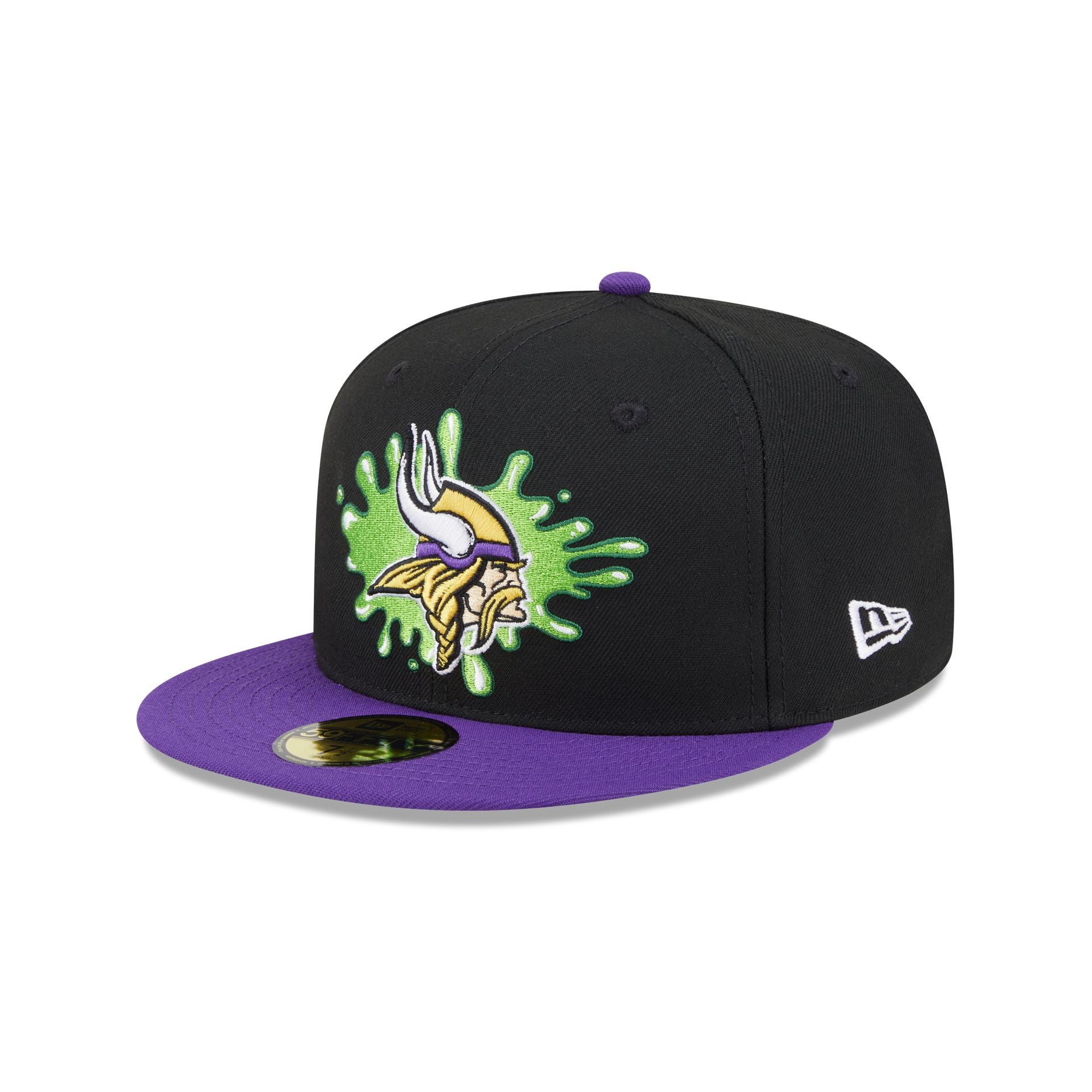 Nickelodeon Slime X Minnesota Vikings 59Fifty Fitted Hat