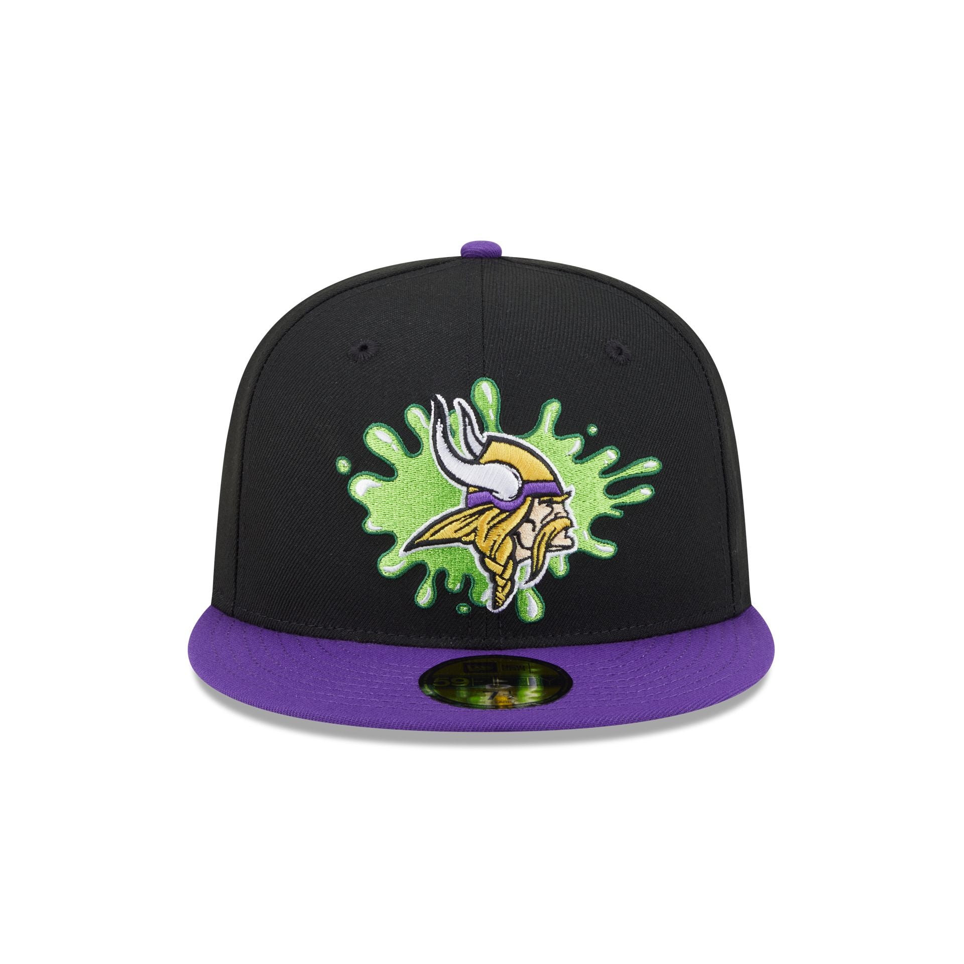 Alternative view of Nickelodeon Slime X Minnesota Vikings 59Fifty Fitted Hat