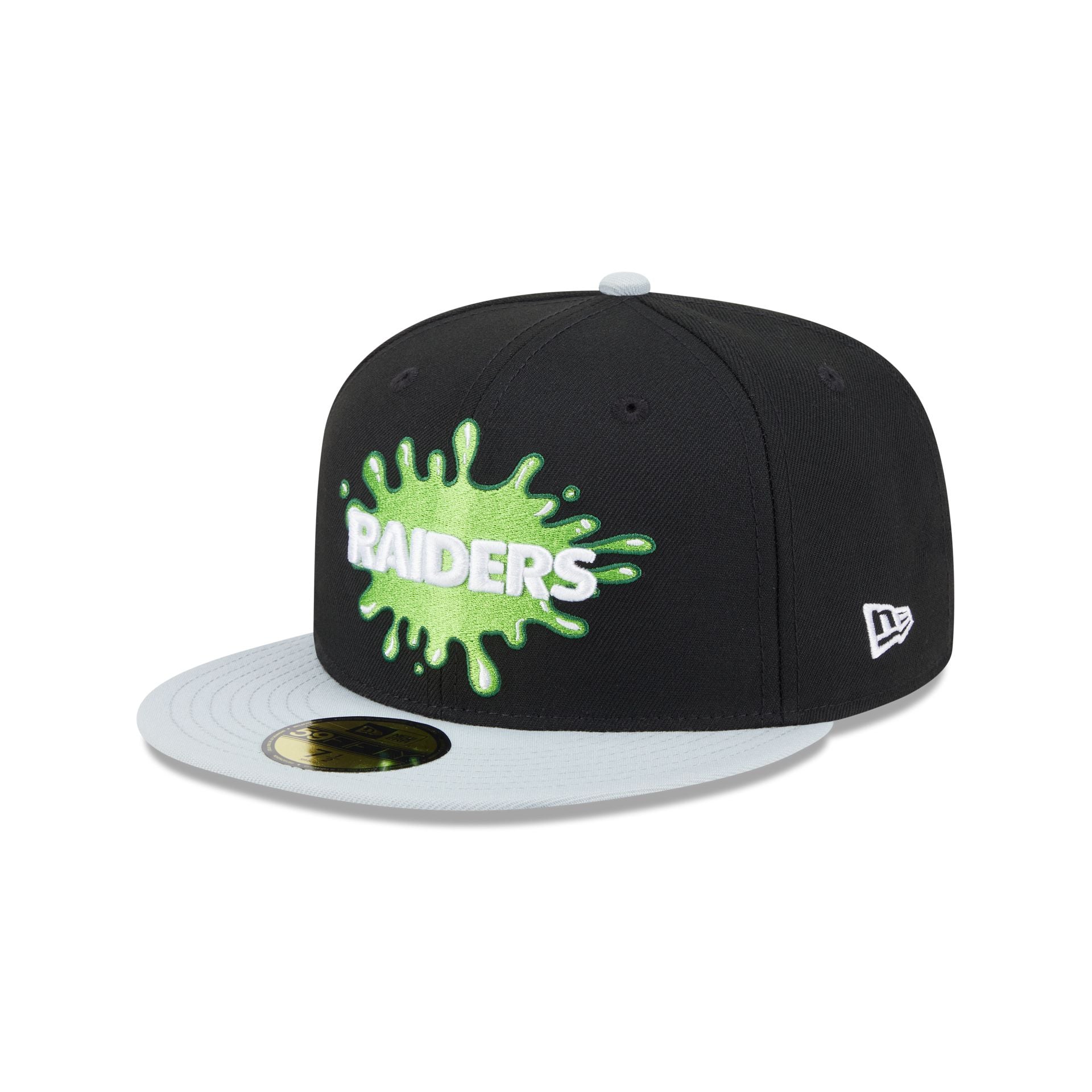 Nickelodeon Slime X Las Vegas Raiders 59Fifty Fitted Hat
