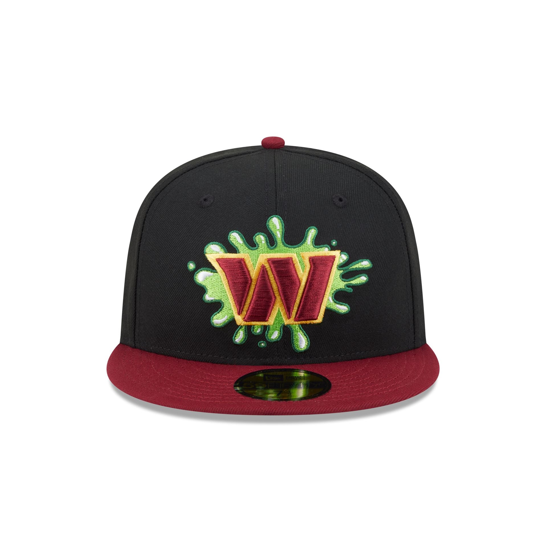 Alternative view of Nickelodeon Slime X Washington Commanders 59Fifty Fitted Hat