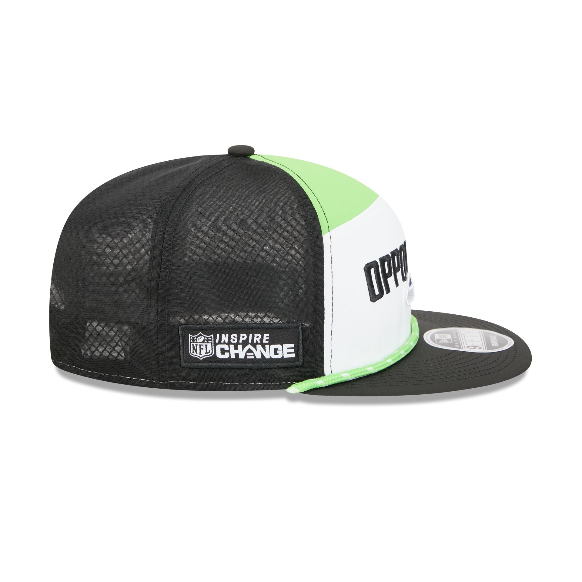 Seattle Seahawks 2025 Inspire Change Split Panel 9Fifty Snapback Hat - Image 5