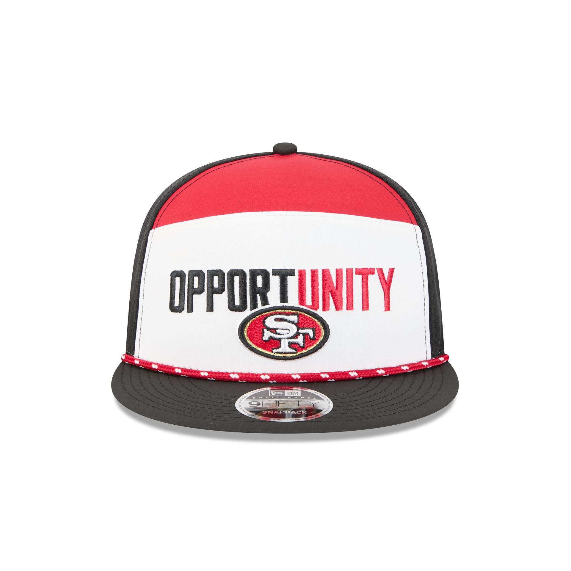 Alternative view of San Francisco 49Ers 2025 Inspire Change Split Panel 9Fifty Snapback Hat