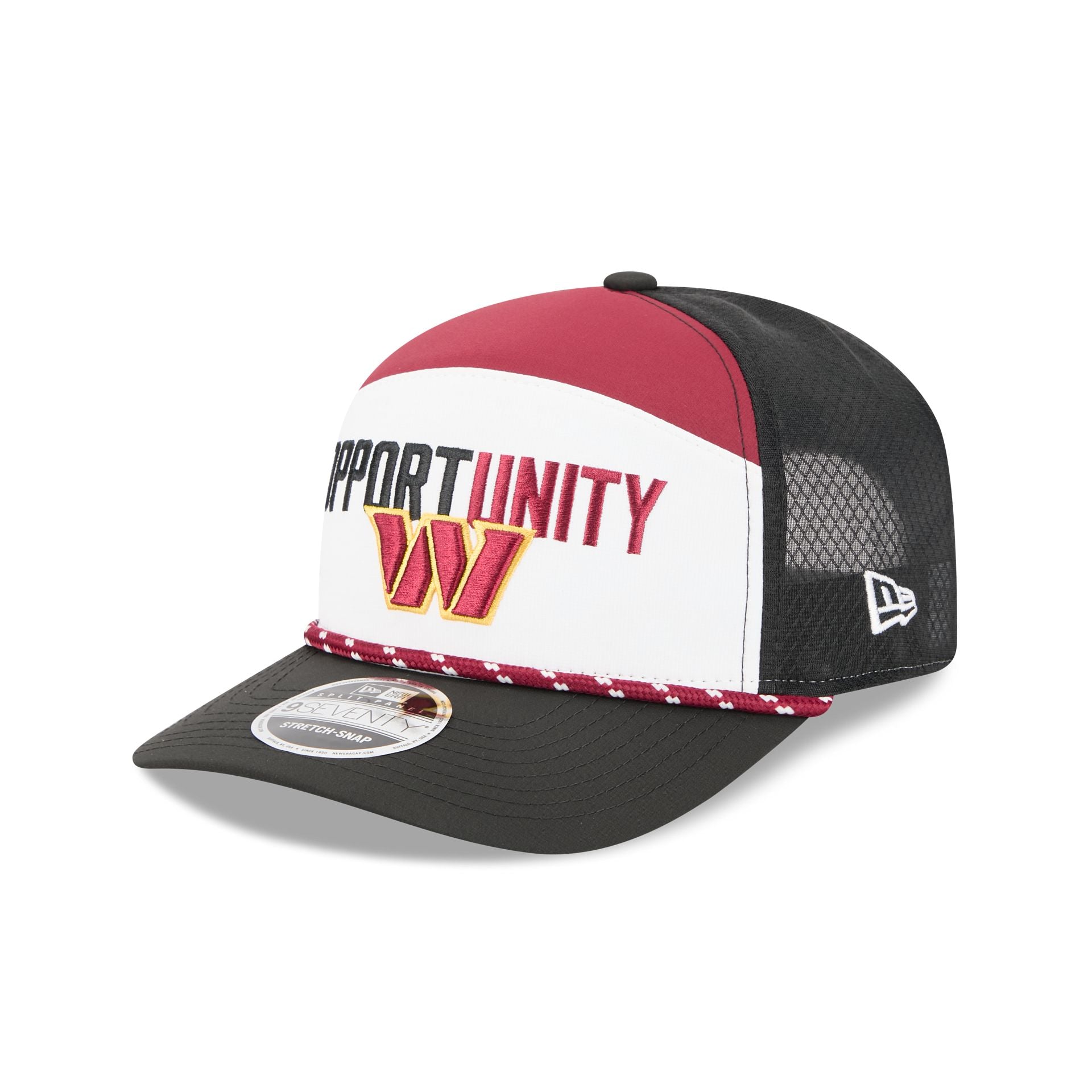 Washington Commanders 2025 Inspire Change Split Panel 9Seventy Trucker Hat