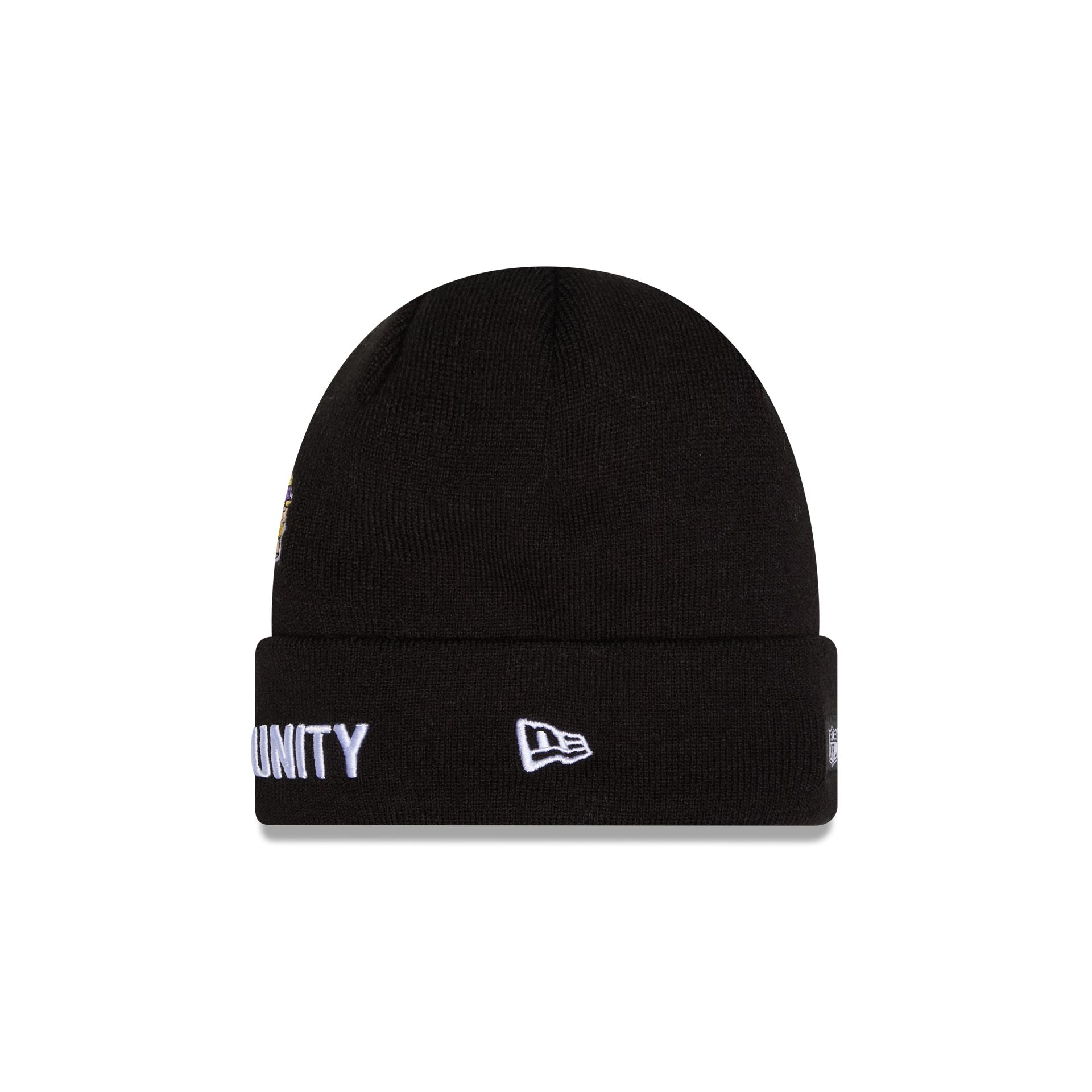 Alternative view of Minnesota Vikings 2025 Inspire Change Beanie Hat