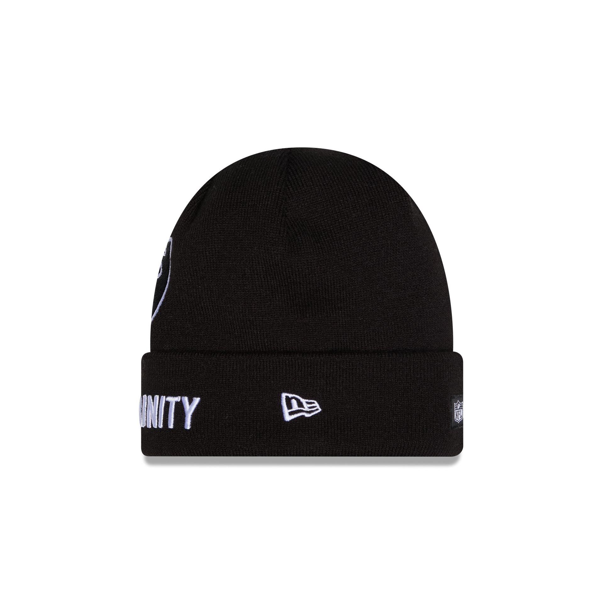 Alternative view of Las Vegas Raiders 2025 Inspire Change Beanie Hat